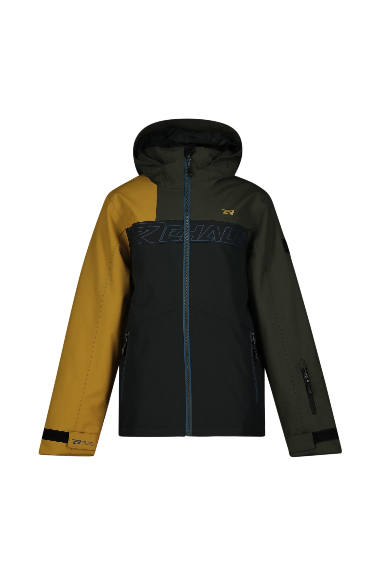 Rehall ELTON-R Jungen Ski-/Snowboardjacke Schwarz, , Größe: 128