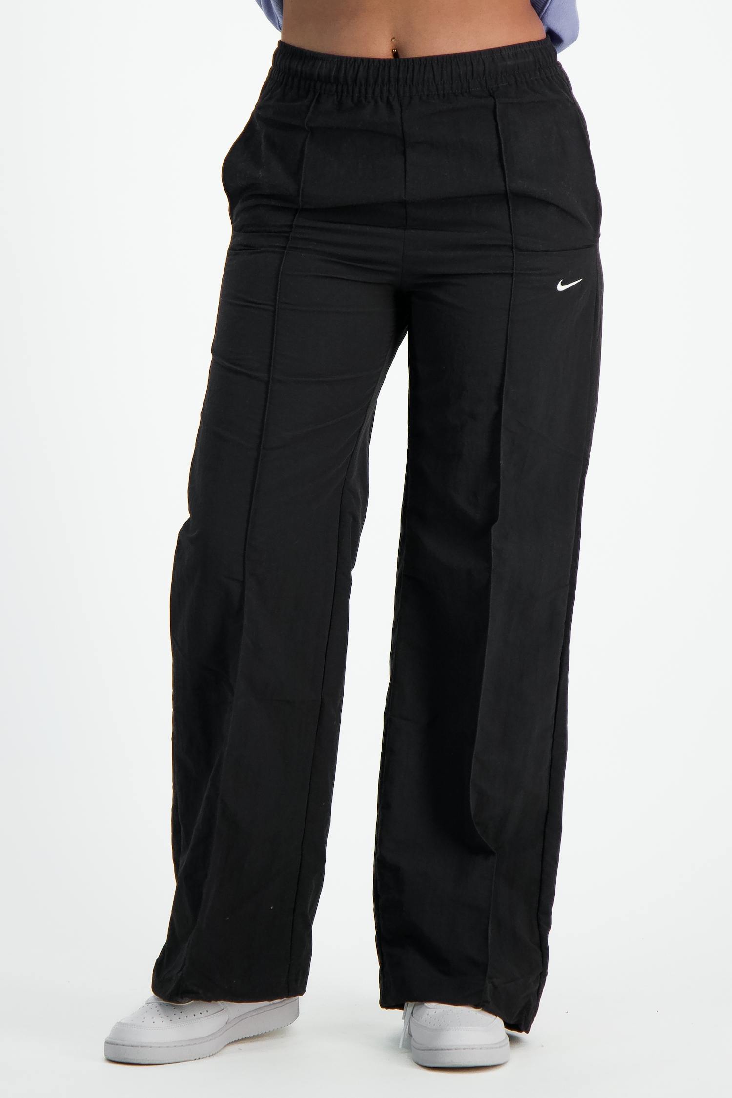 Image of Nike Everything Wovens Damen Trainerhose Schwarz, Damen, Größe: L