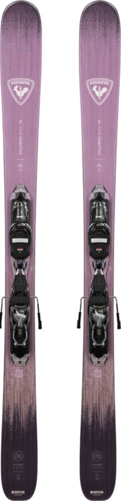 Rossignol Rallybird Soul 92 Damen Ski Set 24/25 Lila, Damen, Größe: 166