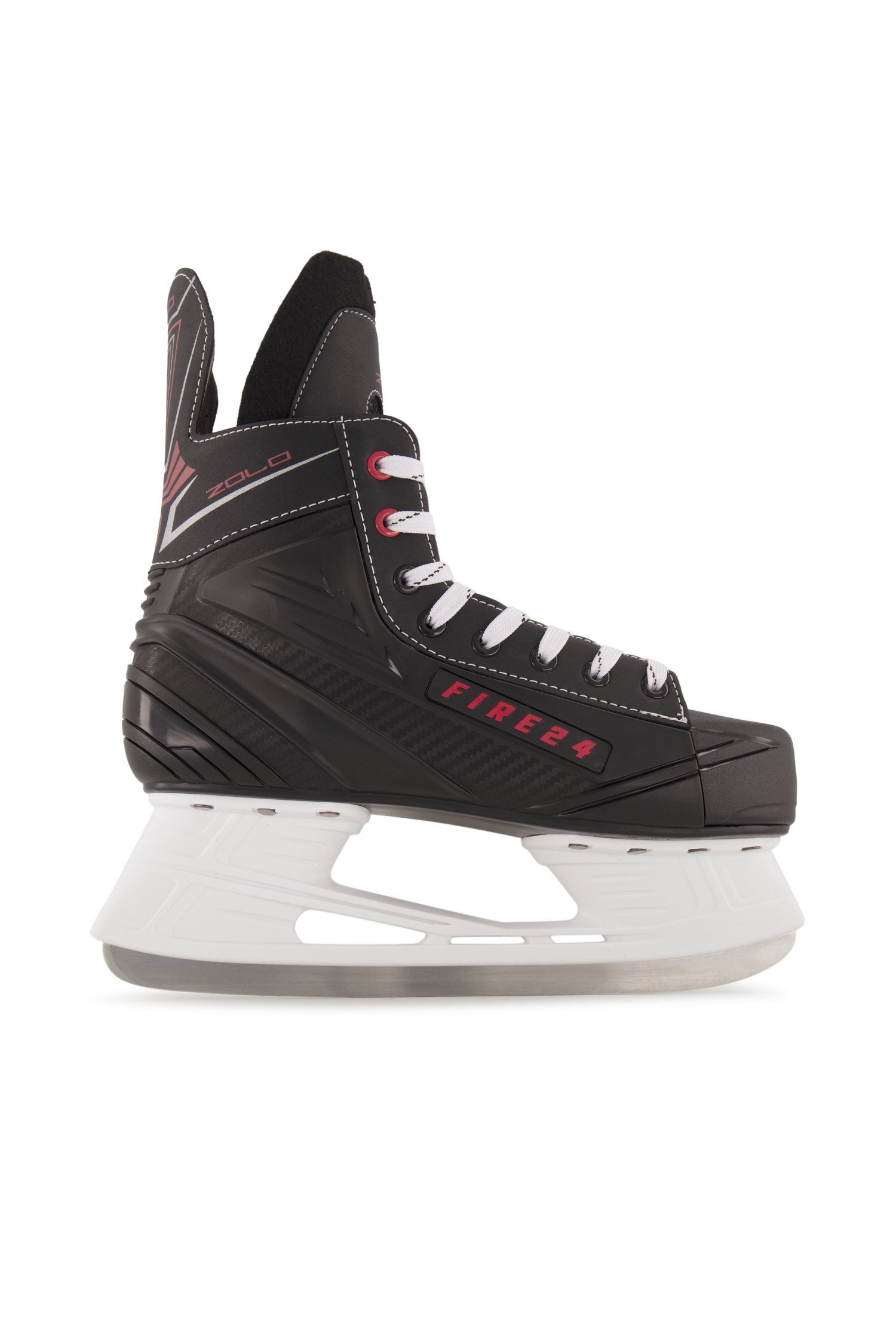 Image of Zolo Fire 24 Herren Schlittschuh Schwarz, Herren, Größe: 43