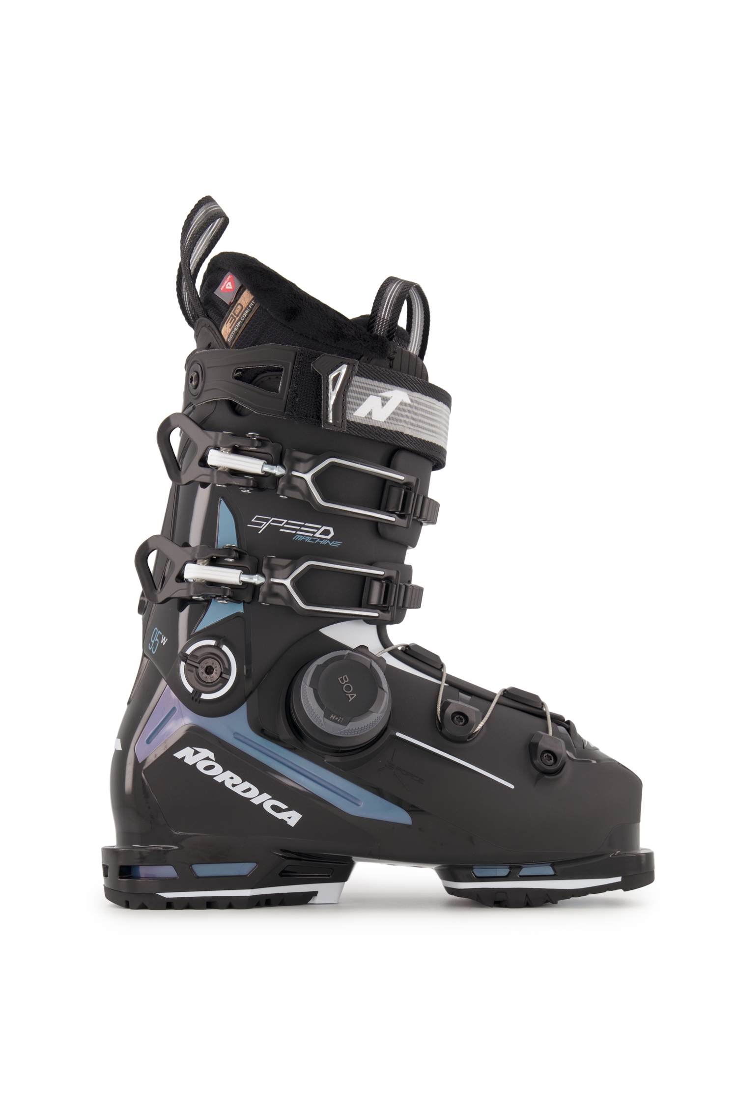 Image of Nordica Speedmachine 95 BOA® Damen Skischuh Schwarz, Damen, Größe: 23 1/2