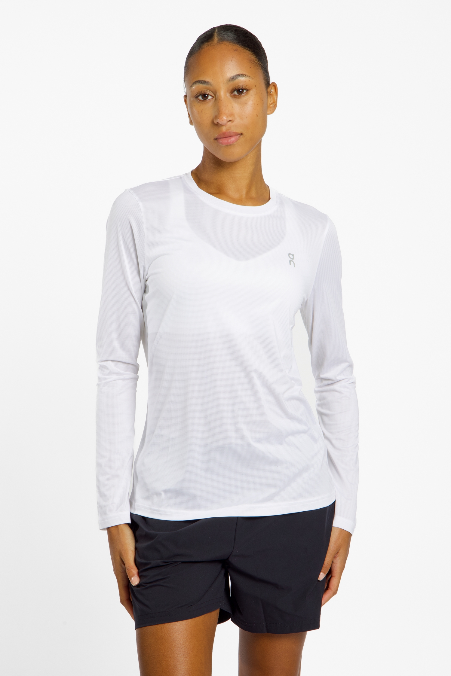 Image of ON Core Long-T Damen Longsleeve Weiss, Damen, Größe: XS