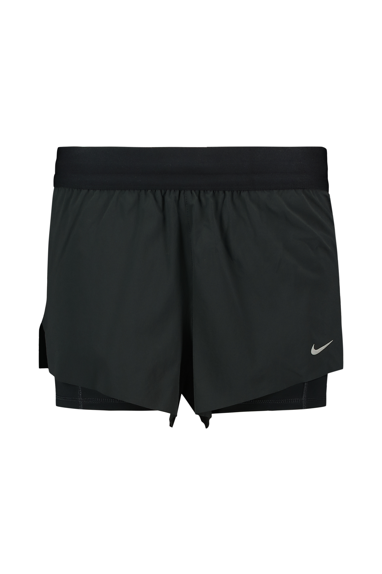 Image of Nike Swift Dri-FIT 2in1 Damen Short Schwarz, Damen, Größe: L