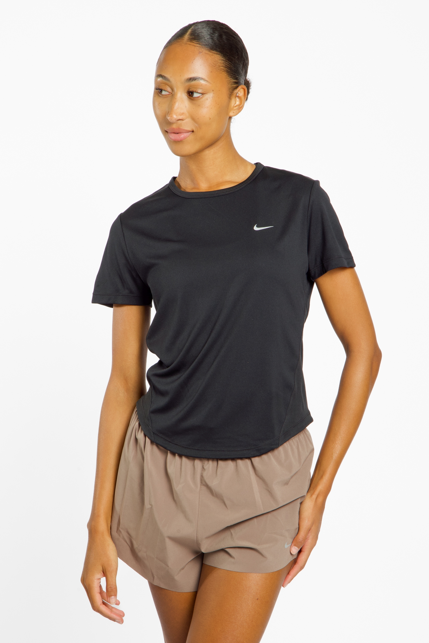 Nike Tempo Dri-FIT Damen T-Shirt Schwarz, Damen, Größe: L