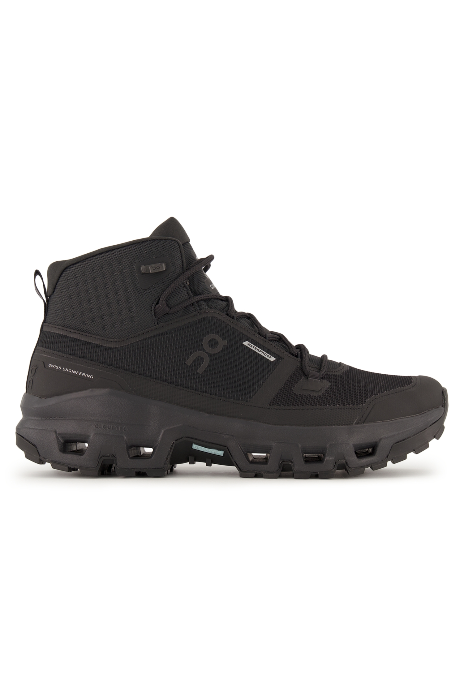 Image of ON Cloudrock Mid Waterproof Herren Wanderschuh Schwarz, Herren, Größe: 12