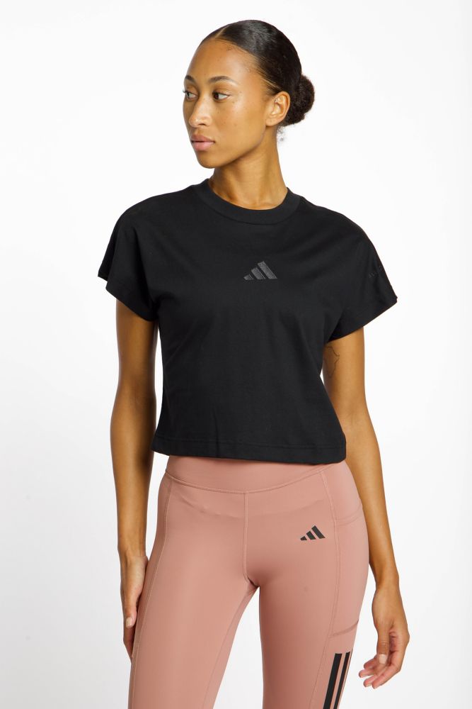 Image of adidas ALL SZN Damen T-Shirt Schwarz, Damen, Größe: L