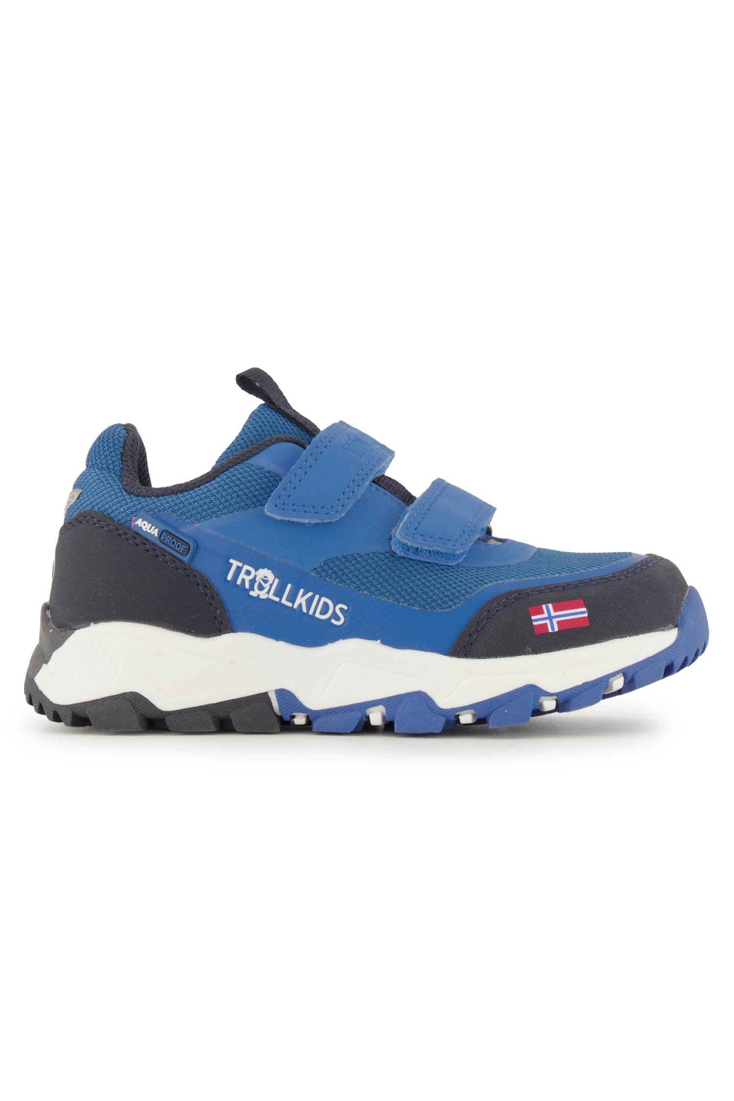 Trollkids Preikestolen Hiker Kinder Trekkingschuh Blau, , Größe: 34