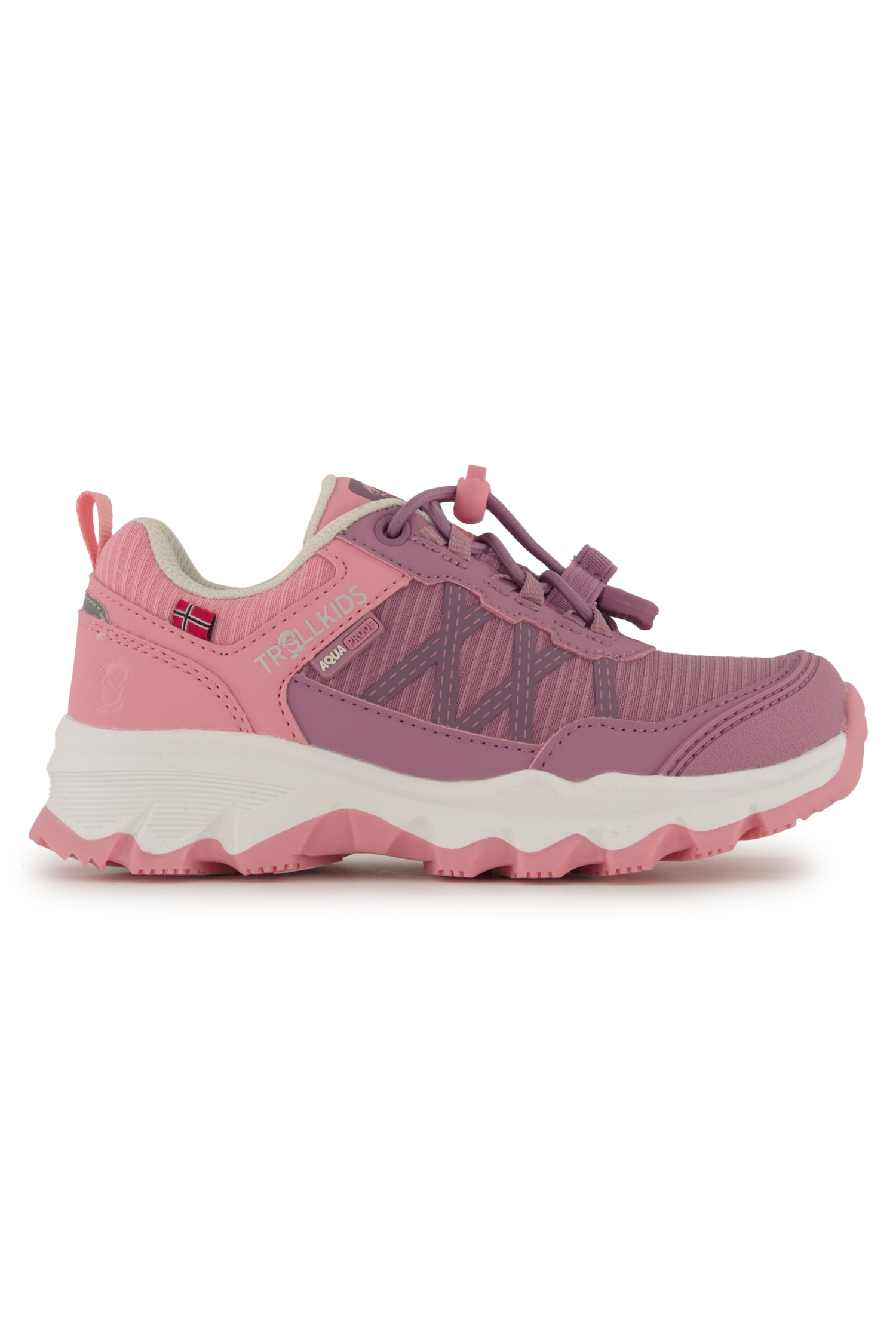 Trollkids Trolltunga Hiker Low XT Kinder Trekkingschuh Lila, , Größe: 38