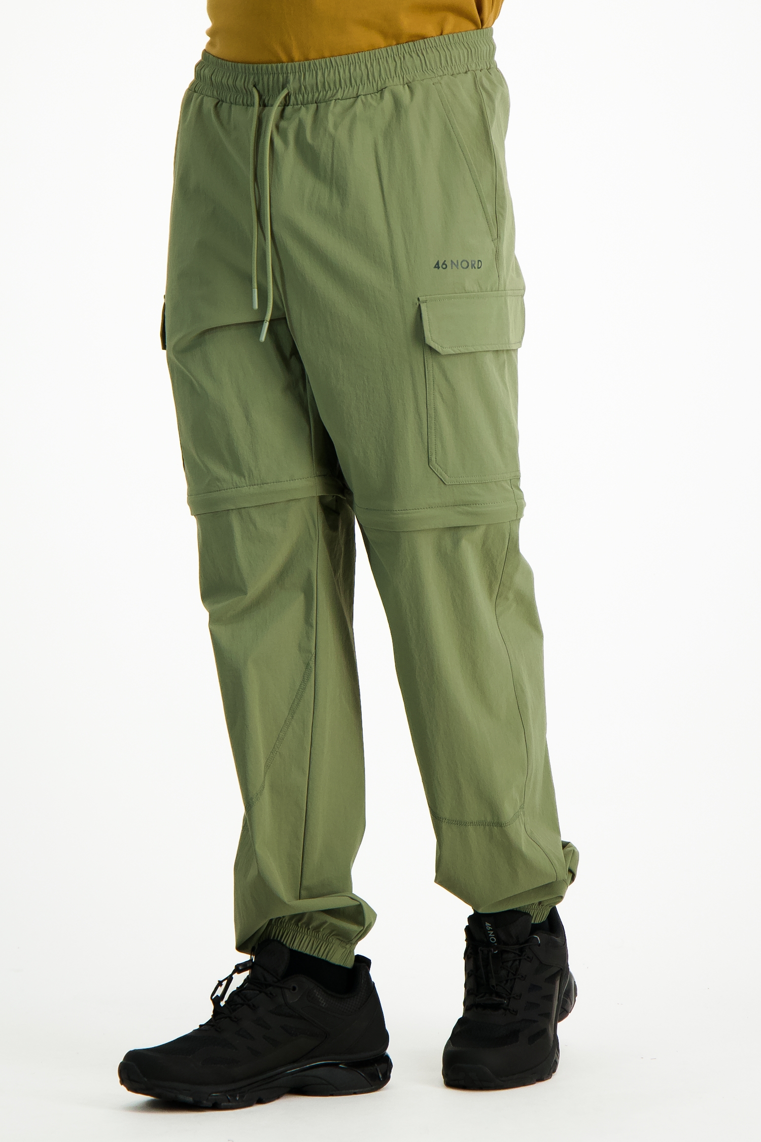 Image of 46 NORD Zip-Off Herren Wanderhose Grün, Herren, Größe: 54