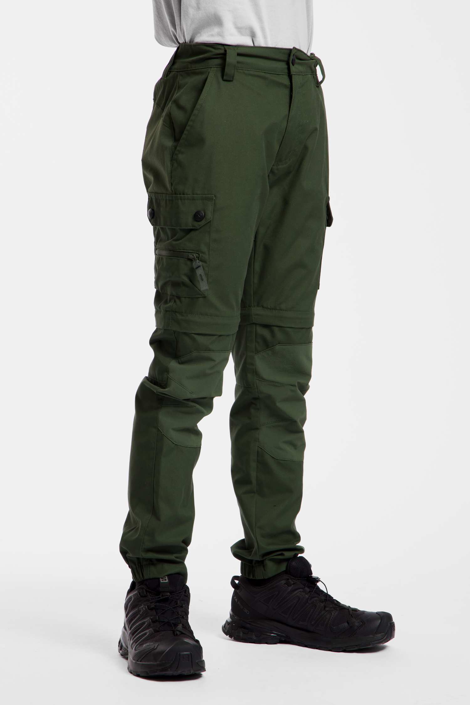 Image of 46 NORD Zip-Off Kinder Wanderhose Grün, , Größe: 152