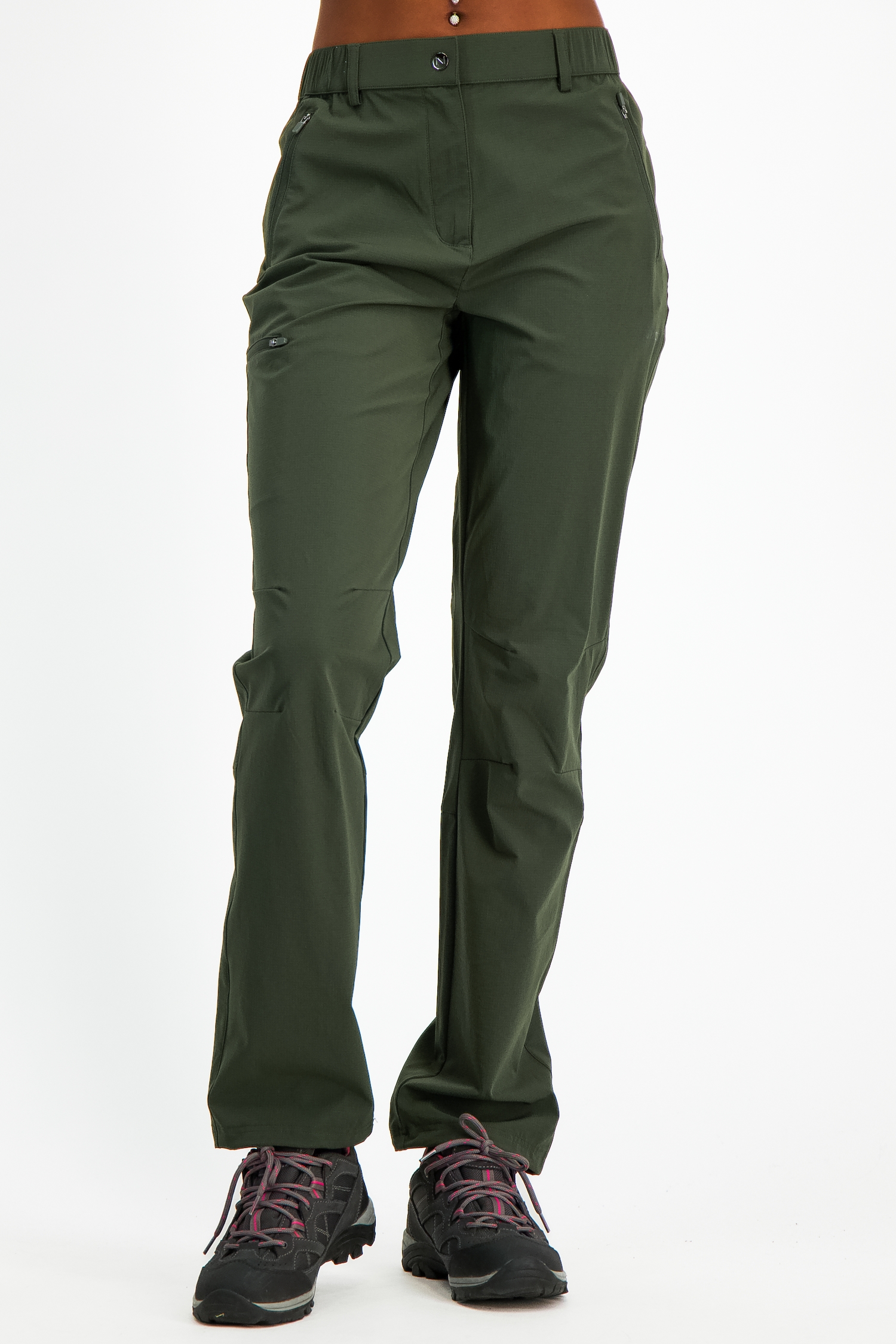 46 NORD Pilatus Damen Wanderhose Grün, Damen, Größe: 42