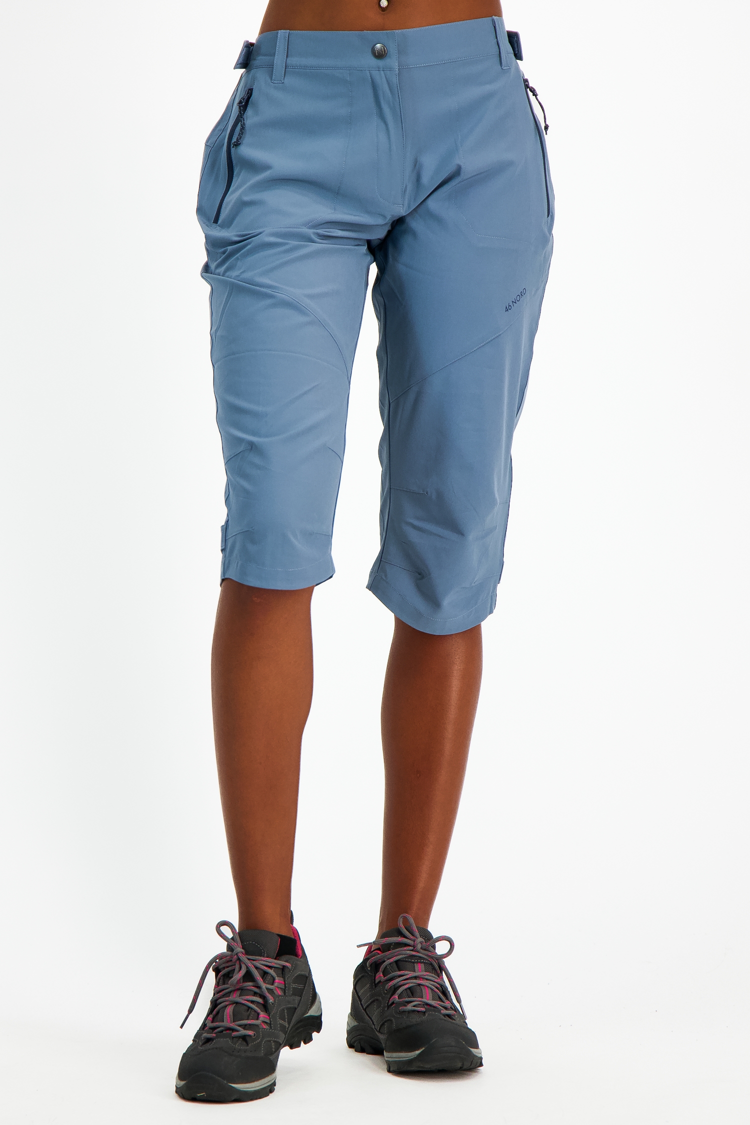 Image of 46 NORD Damen 3/4 Wanderhose Blau, Damen, Größe: 42