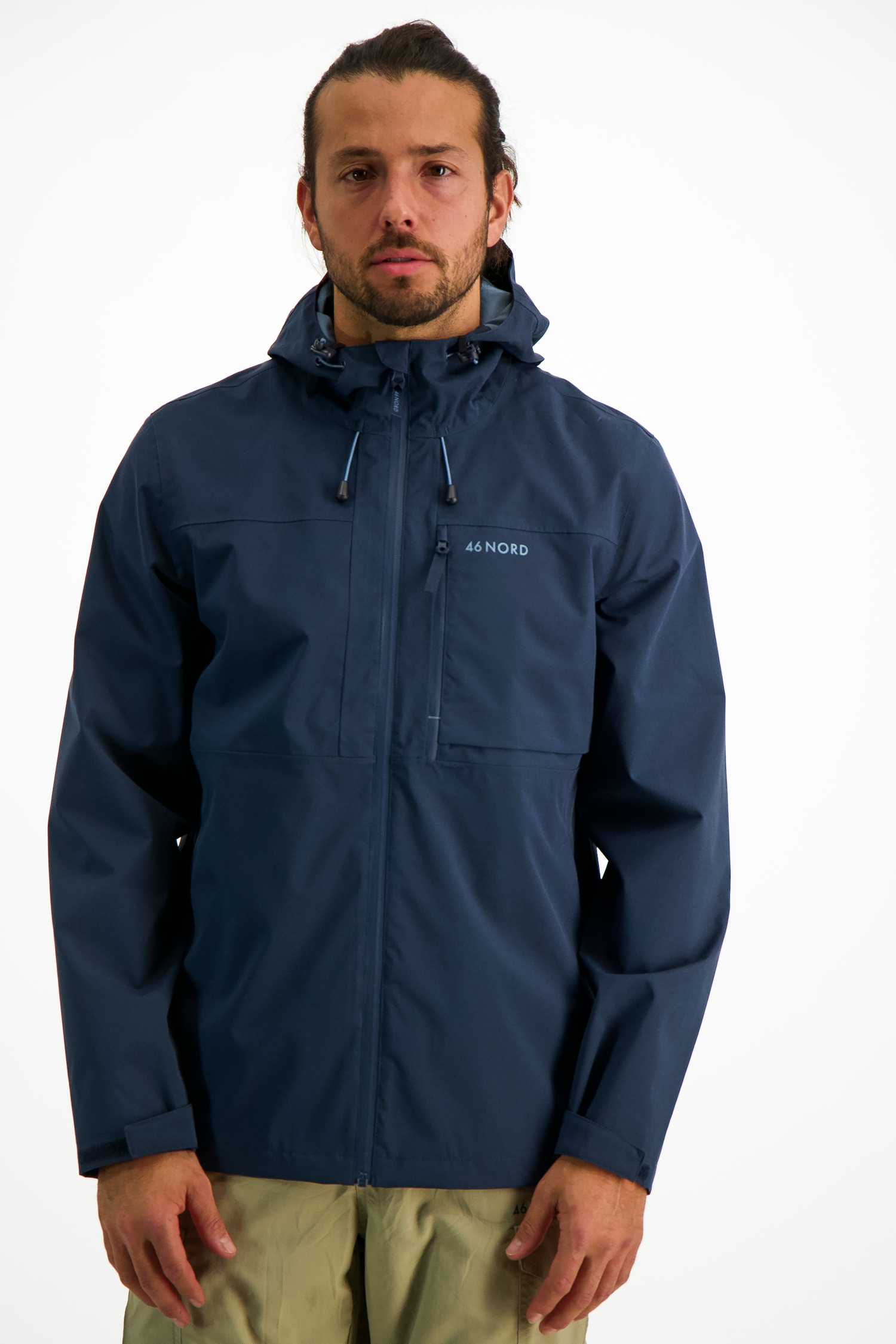 Image of 46 NORD Stratus 2L Herren Regenjacke Blau, Herren, Größe: L