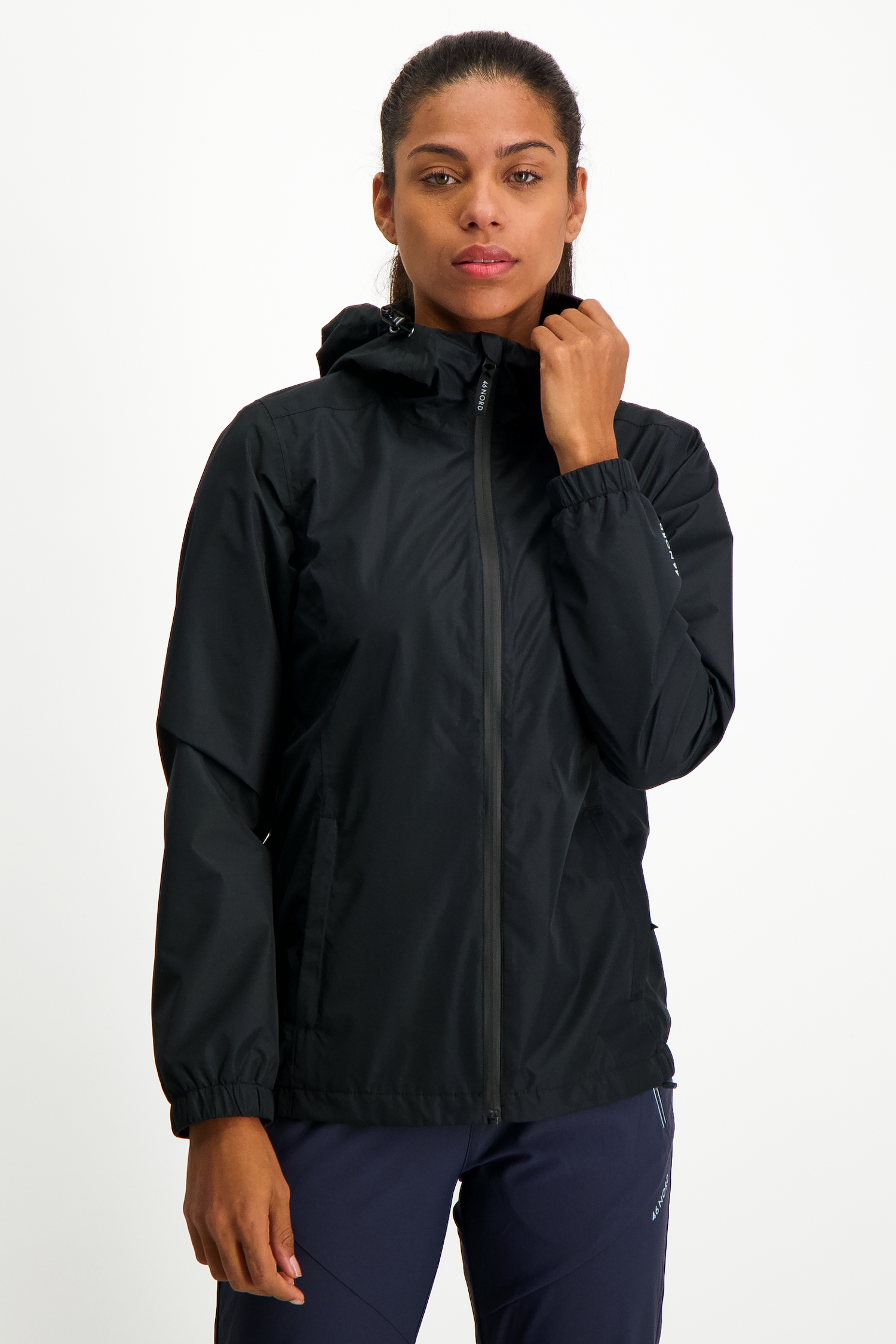 Image of 46 NORD Rainy Damen Regenjacke Schwarz, Damen, Größe: 38