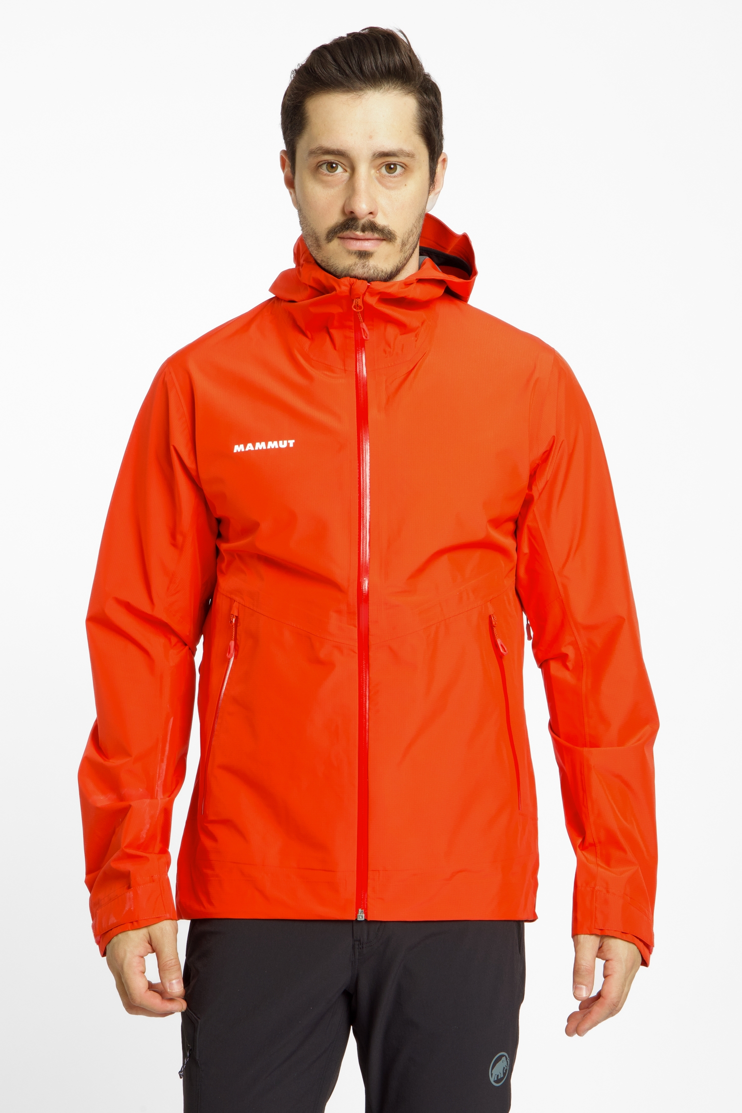 MAMMUT Alto Light Hooded Herren Outdoorjacke Rot, Herren, Größe: S
