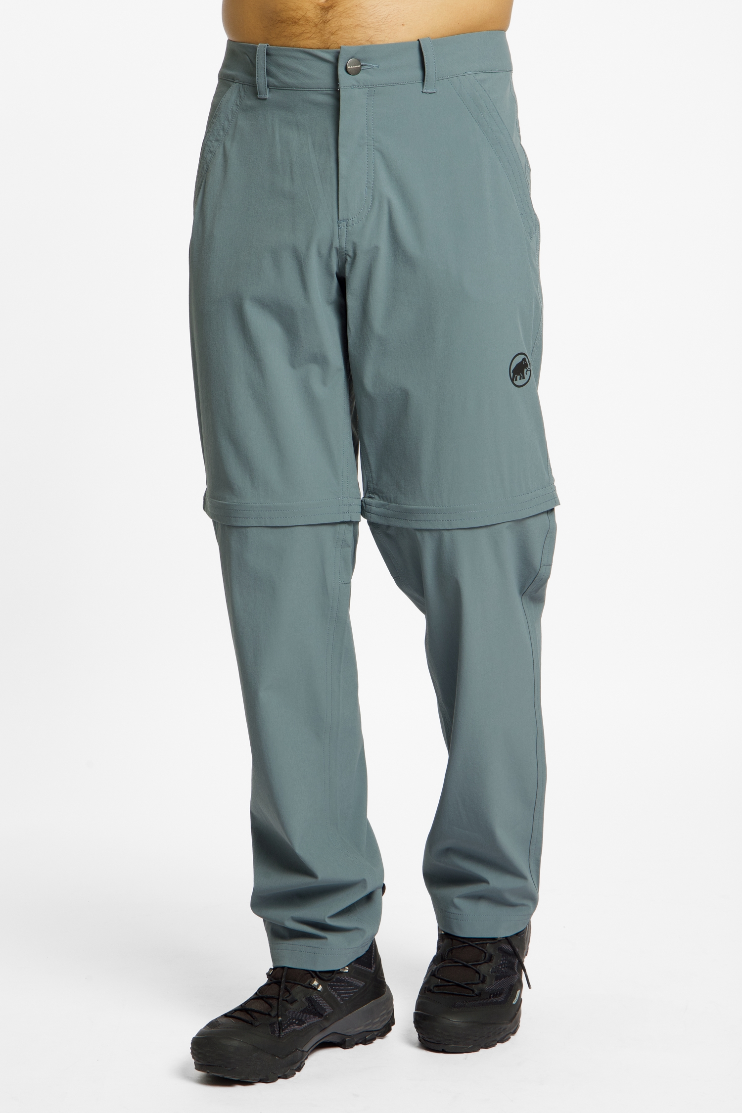 Image of MAMMUT Hiking V Zip-Off Herren Wanderhose Grau, Herren, Größe: 48