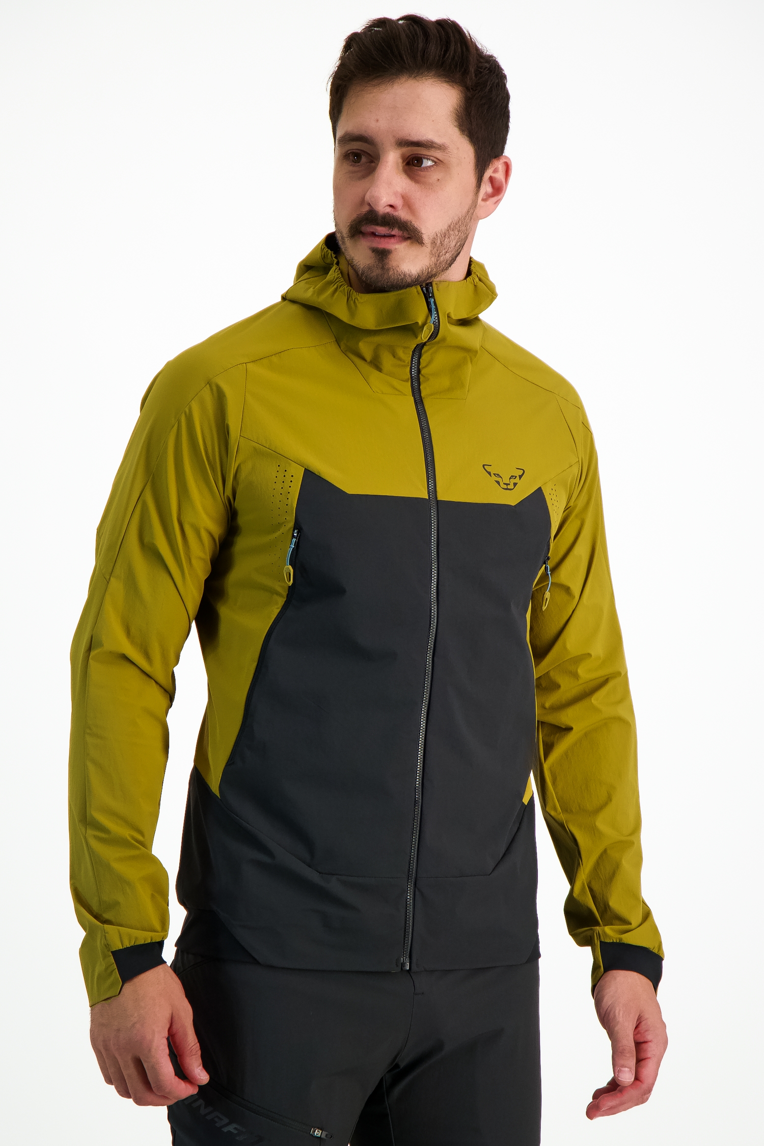 Image of Dynafit Transalper Dynastretch Herren Softshelljacke Schwarz, Herren, Größe: XXL