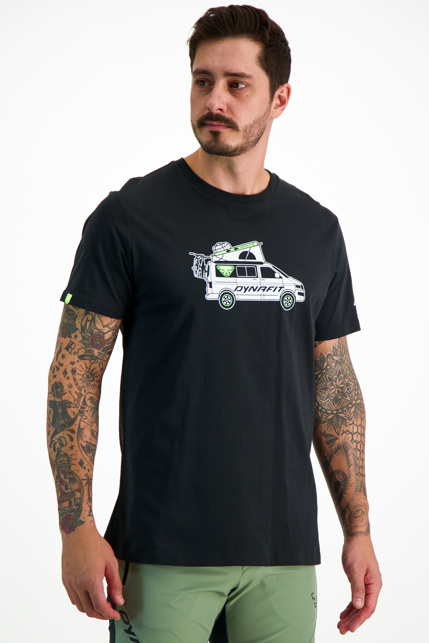 Image of Dynafit Graphic Cotton Herren T-Shirt Schwarz, Herren, Größe: XL