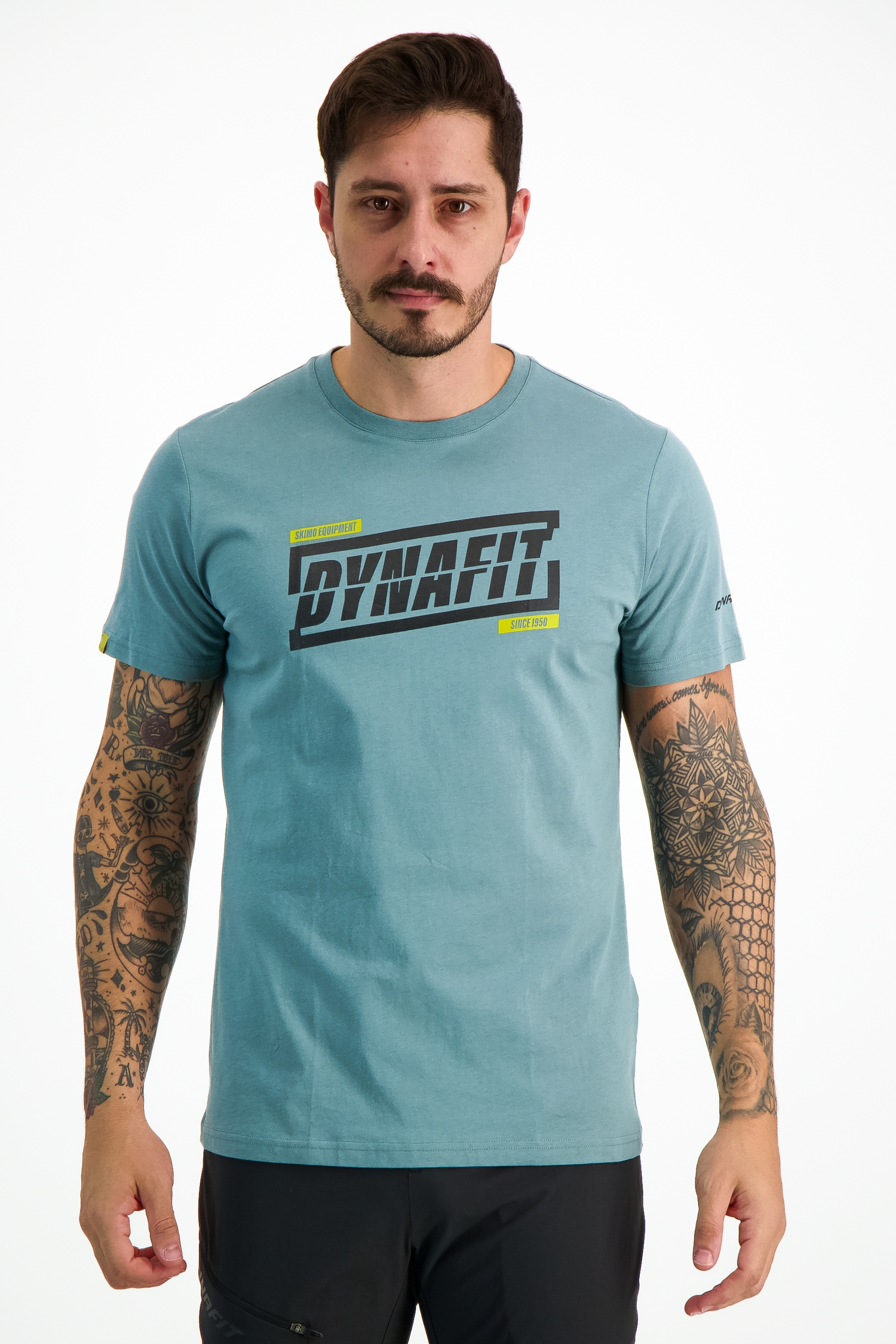 Image of Dynafit Graphic Cotton Herren T-Shirt Blau, Herren, Größe: S