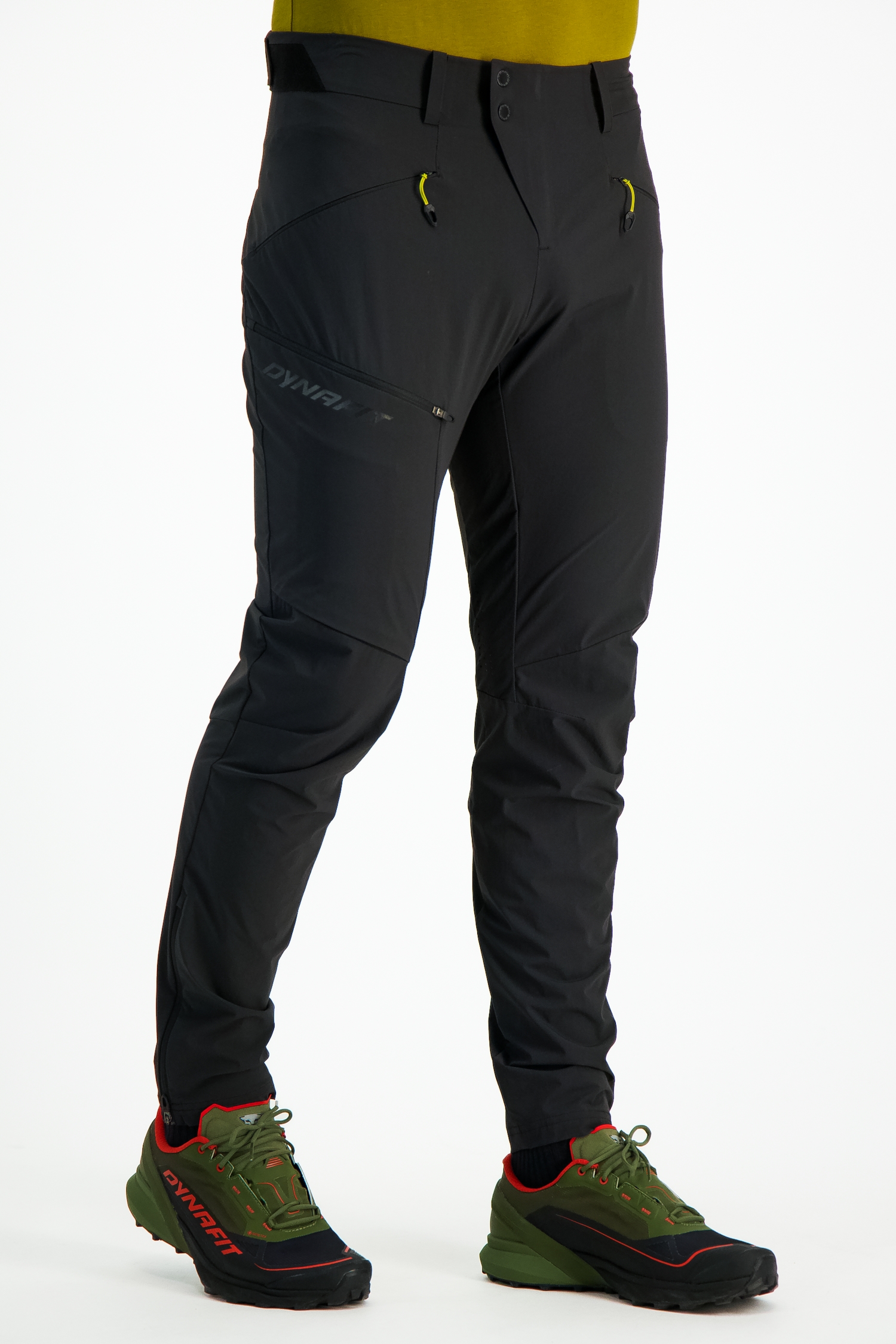 Image of Dynafit Transalper Dynastretch Herren Wanderhose Schwarz, Herren, Größe: L