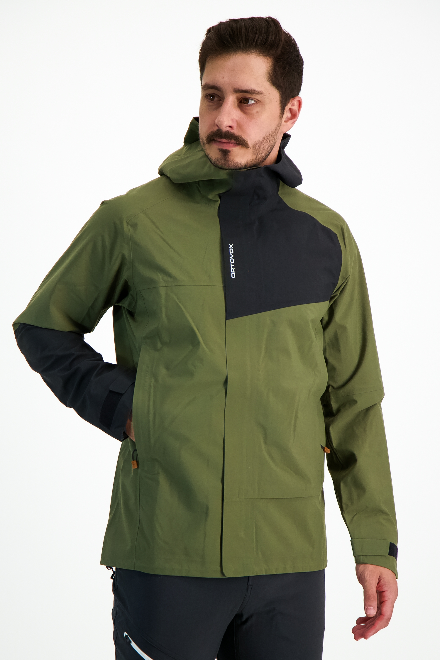 Image of Ortovox Seceda 3L Herren Outdoorjacke Grün, Herren, Größe: XXL