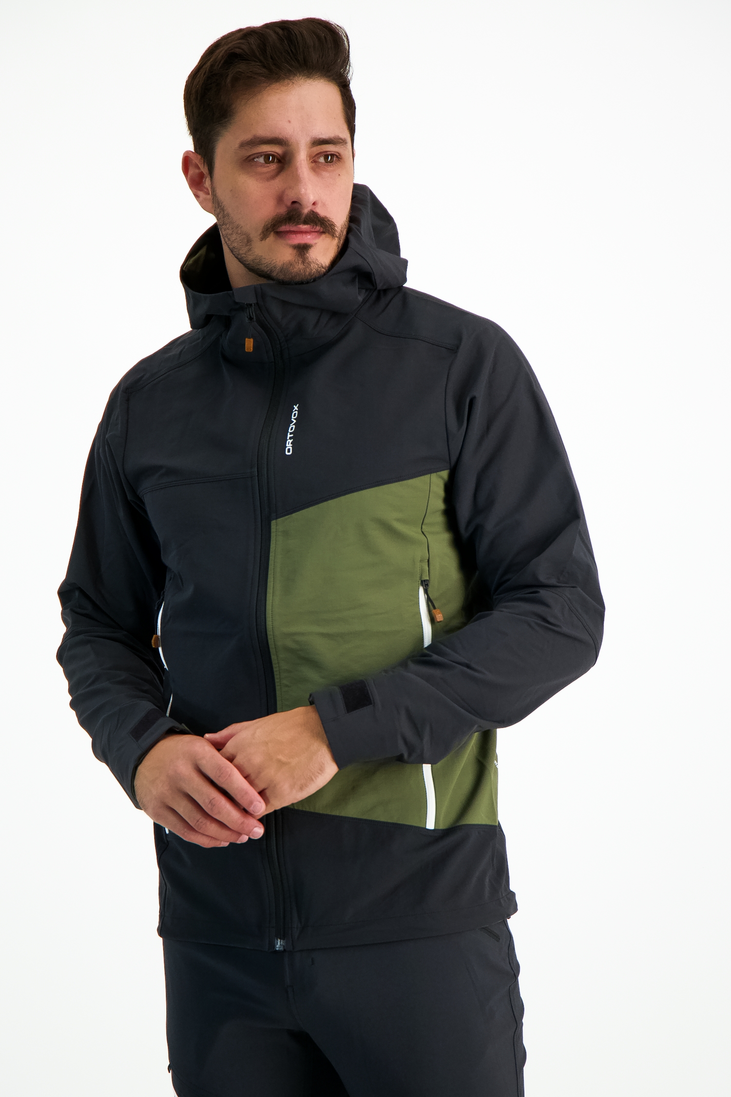Ortovox Seceda Herren Softshelljacke Schwarz, Herren, Größe: L