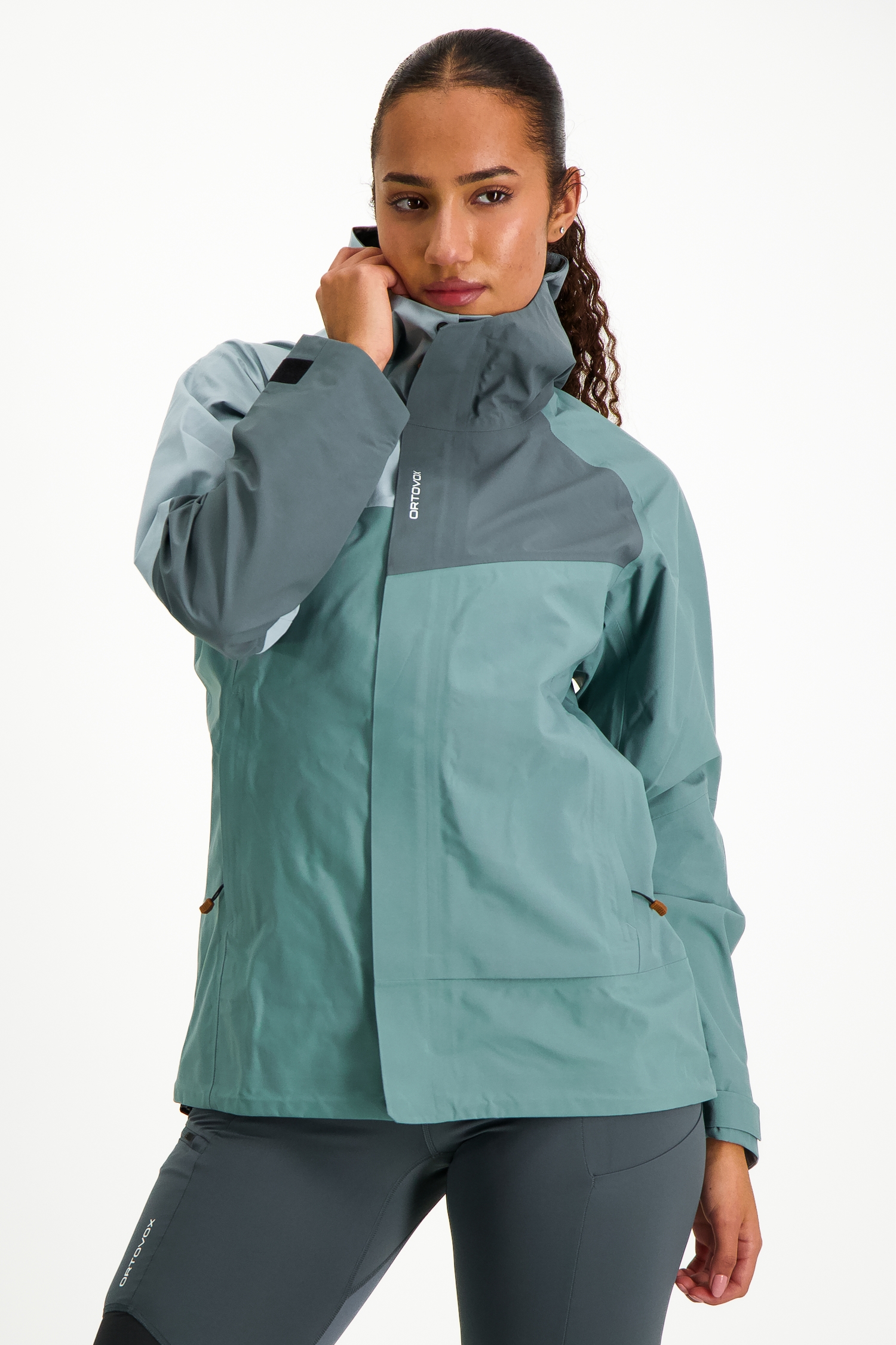 Image of Ortovox Seceda 3L Damen Outdoorjacke Grün, Damen, Größe: M