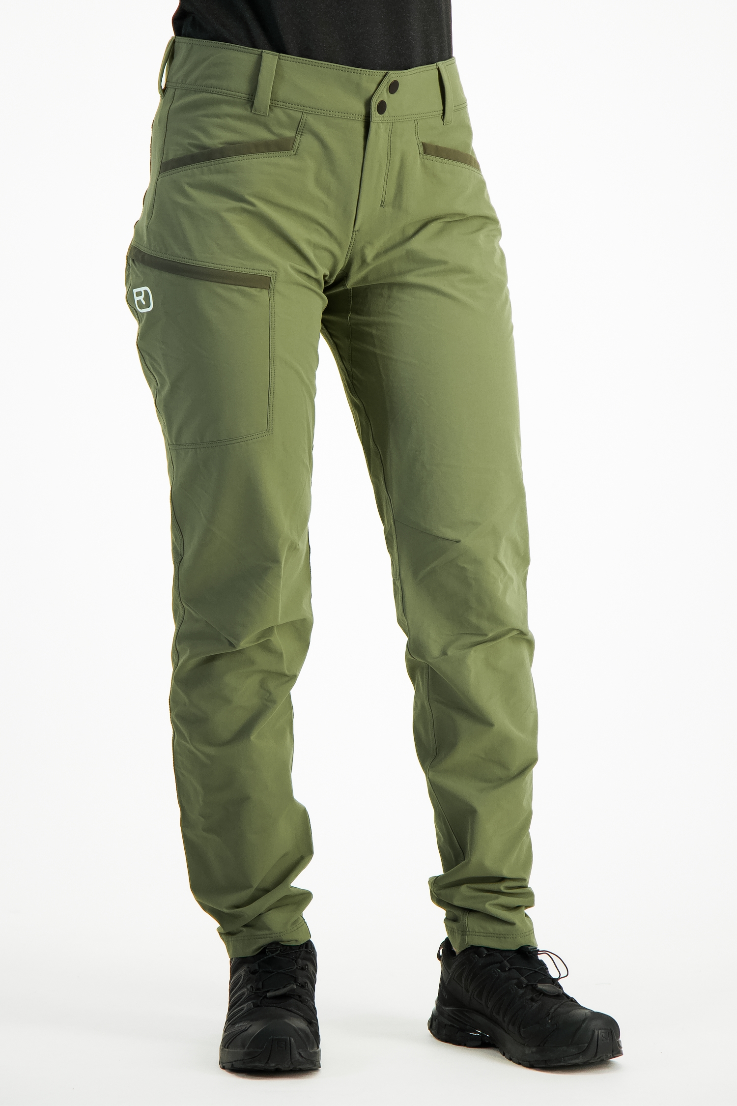 Ortovox Pelmo Damen Wanderhose Grün, Damen, Größe: S