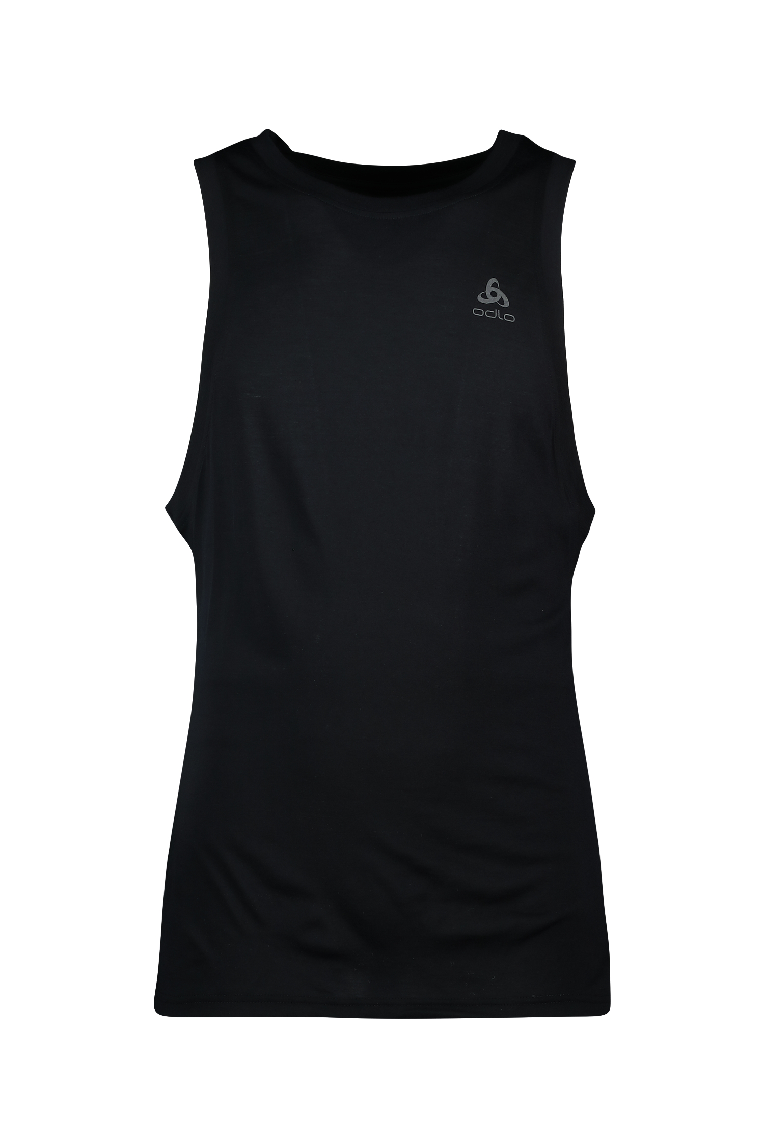 Odlo Natural Merino 160 Baselayer Herren Tanktop Schwarz, Herren, Größe: L