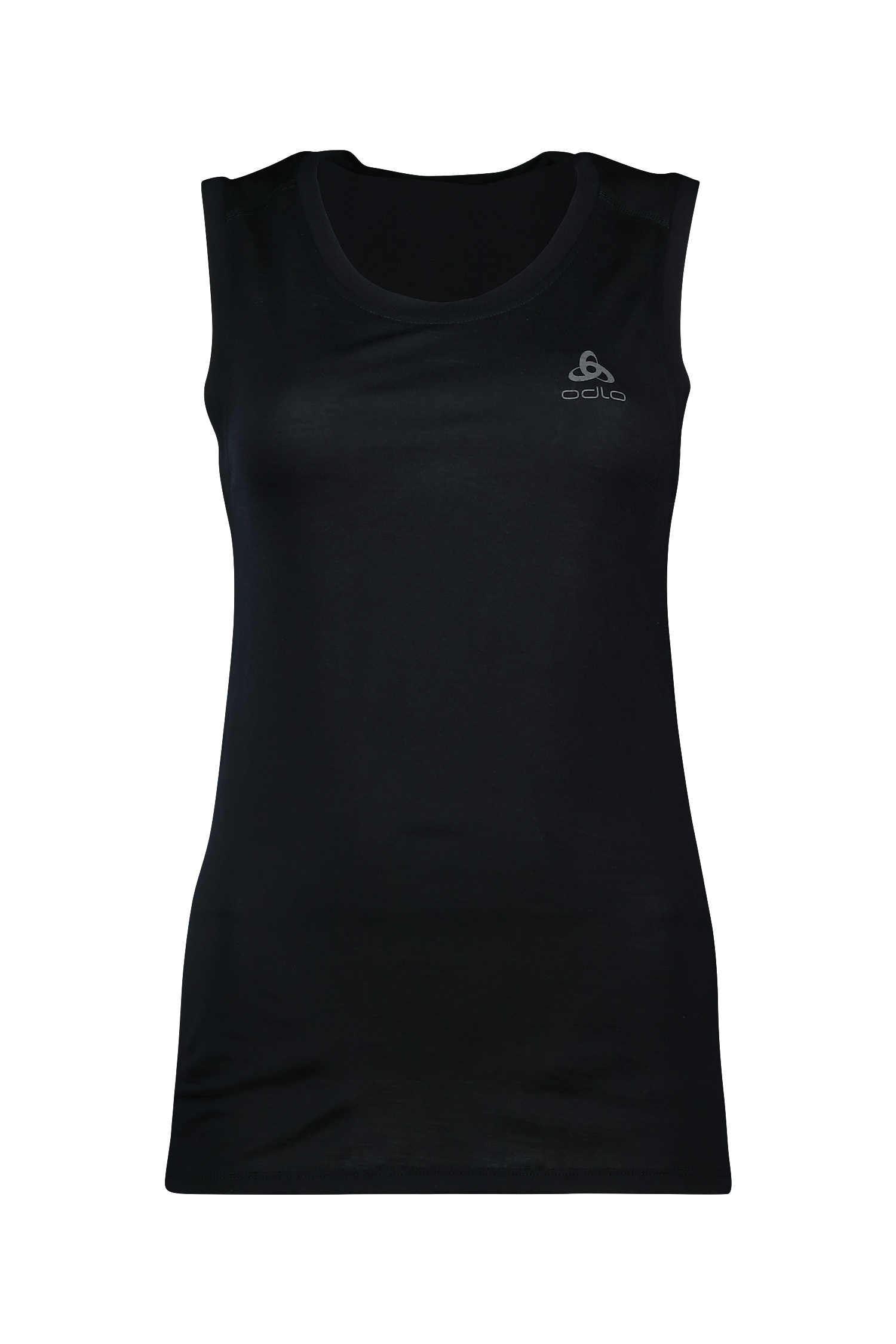 Odlo Natural Merino 160 Baselayer Damen Top Schwarz, Damen, Größe: L