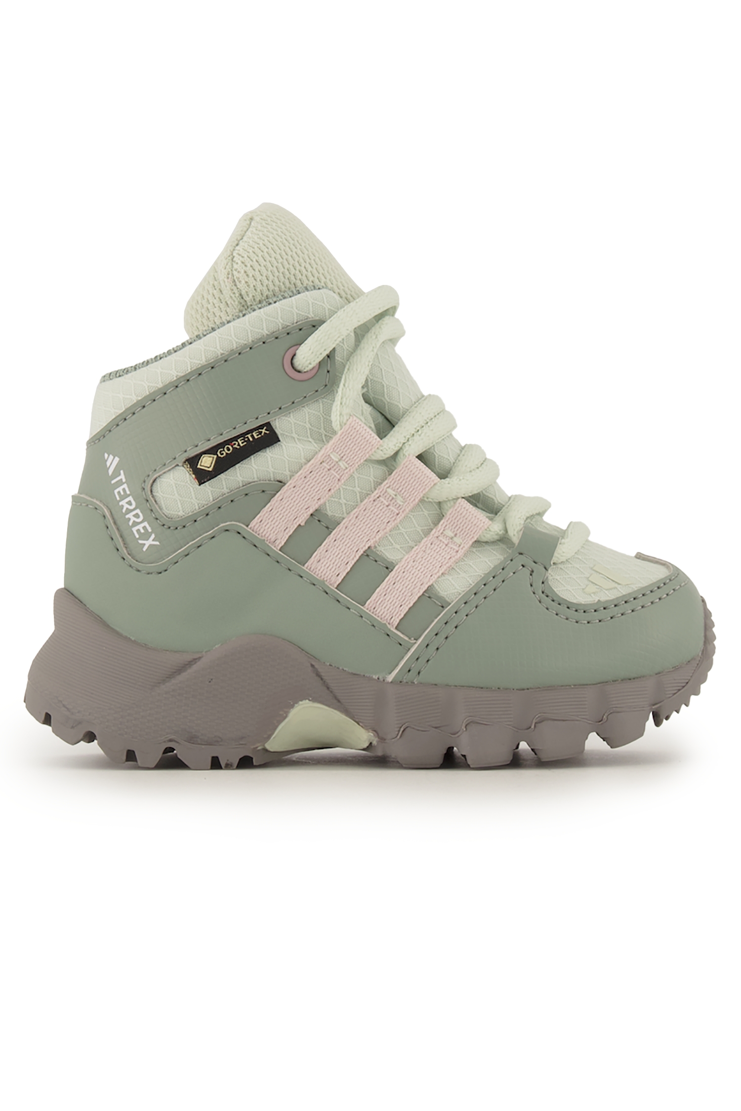 Image of adidas Terrex Mid I Gore-Tex® Kinder Wanderschuh Grün, , Größe: 18