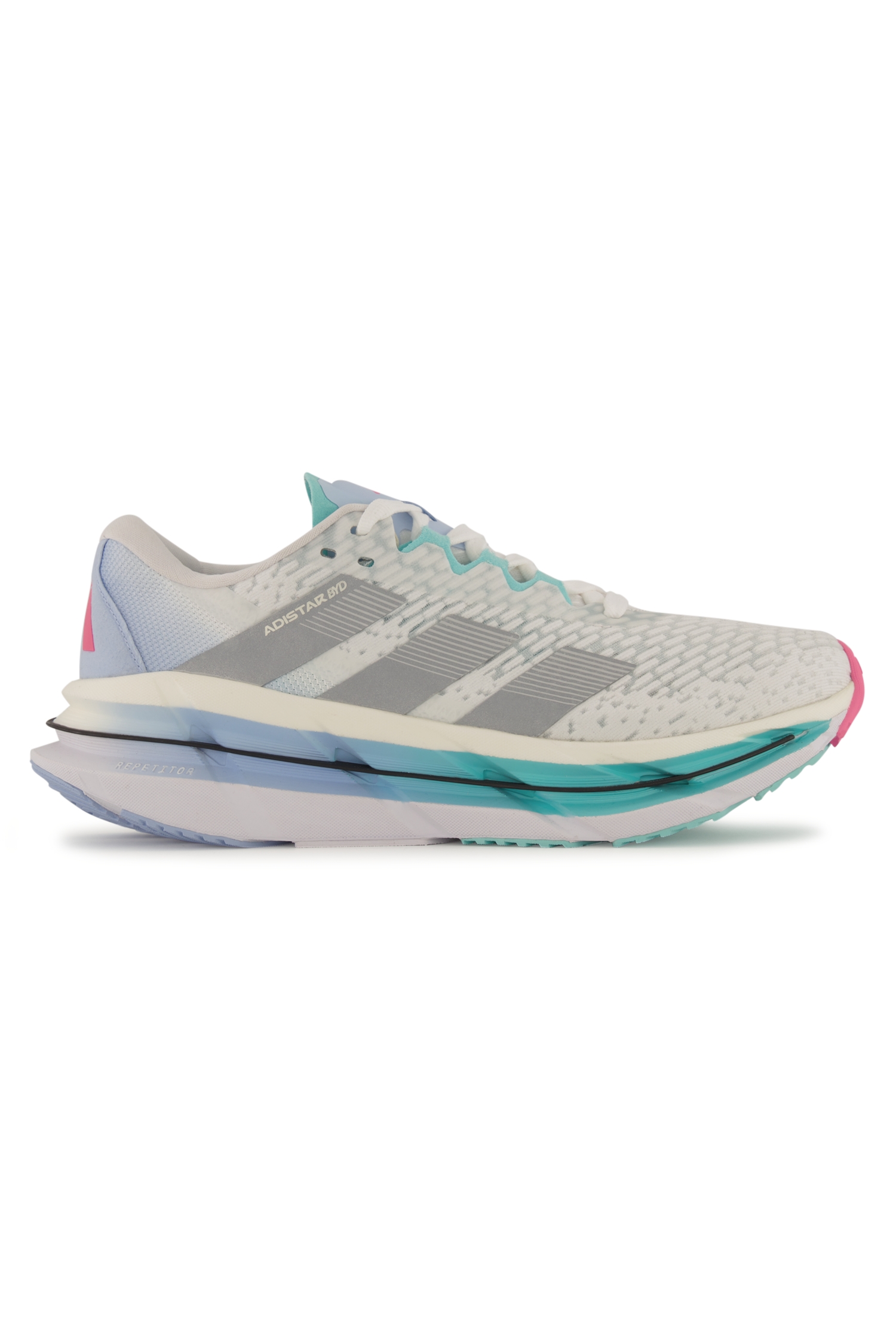 Image of adidas Adistar Byd Damen Laufschuh Weiss, Damen, Größe: 3 1/2