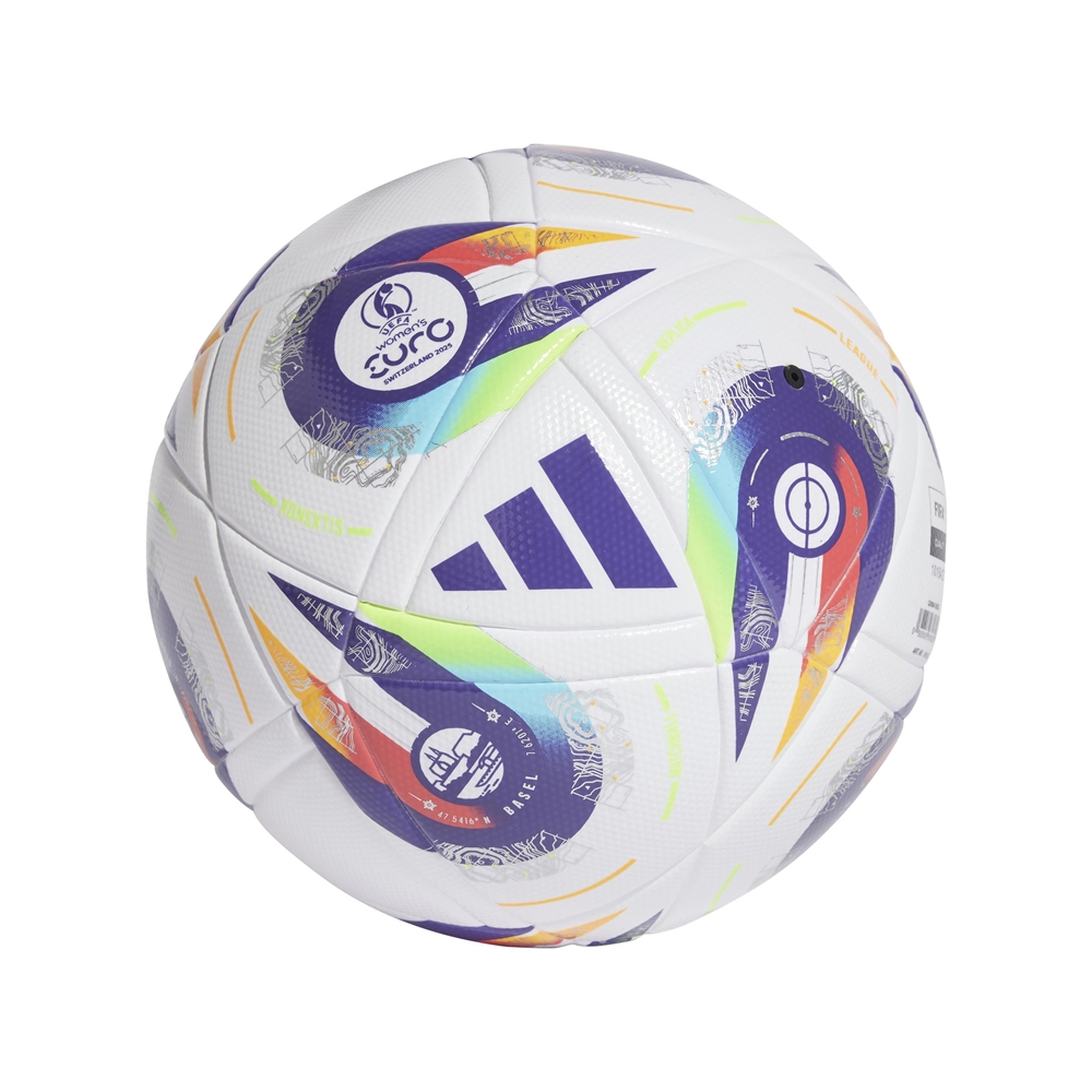 Image of adidas Women's Euro25 League Fussball Weiss, , Größe: 5