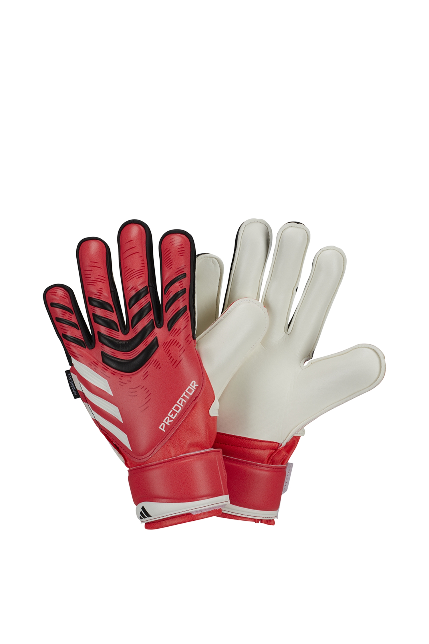 Image of adidas Predator Match Fingersave Kinder Torwarthandschuh Rot, , Größe: 7