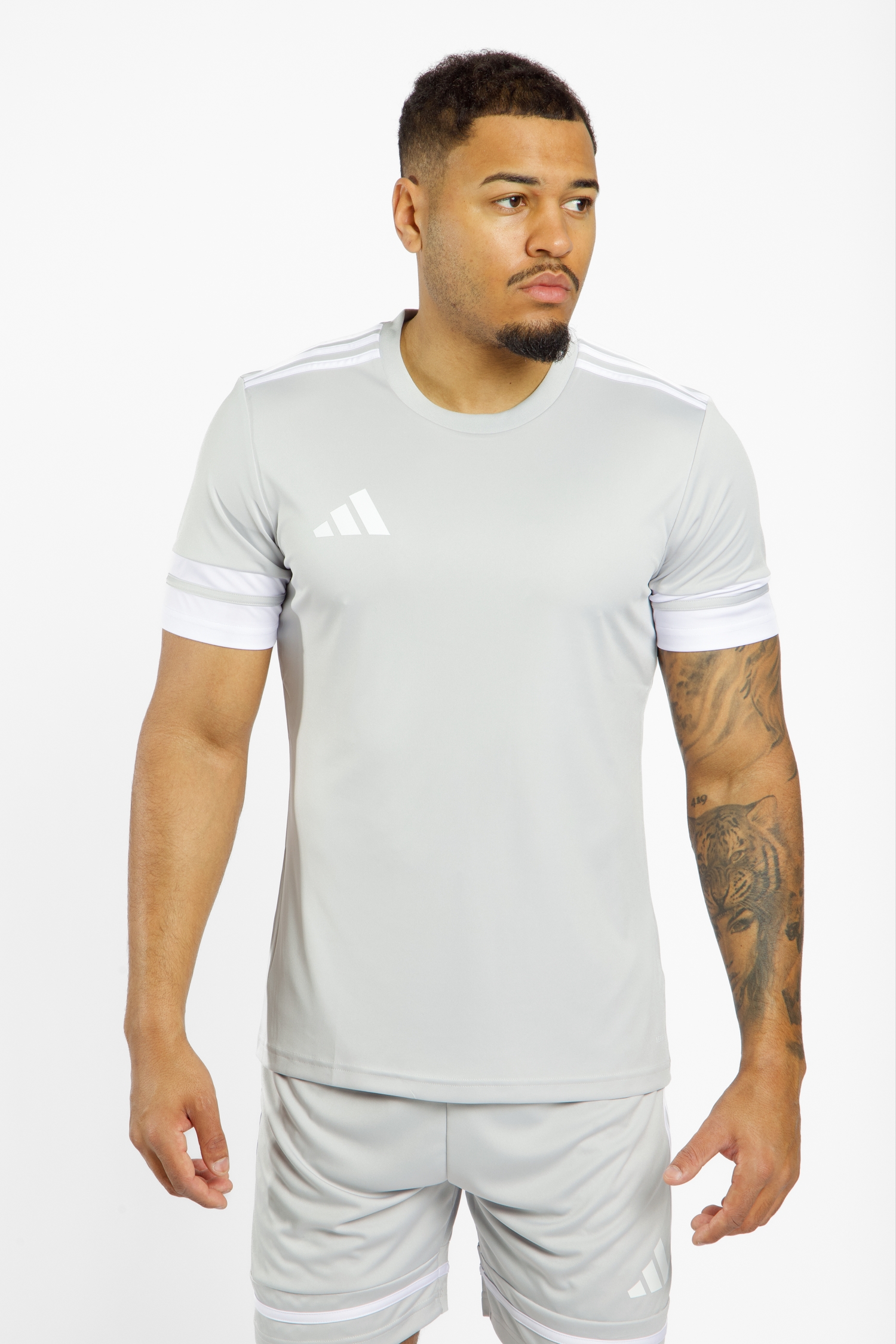 Image of adidas Squadra 25 Herren T-Shirt Grau, Herren, Größe: L