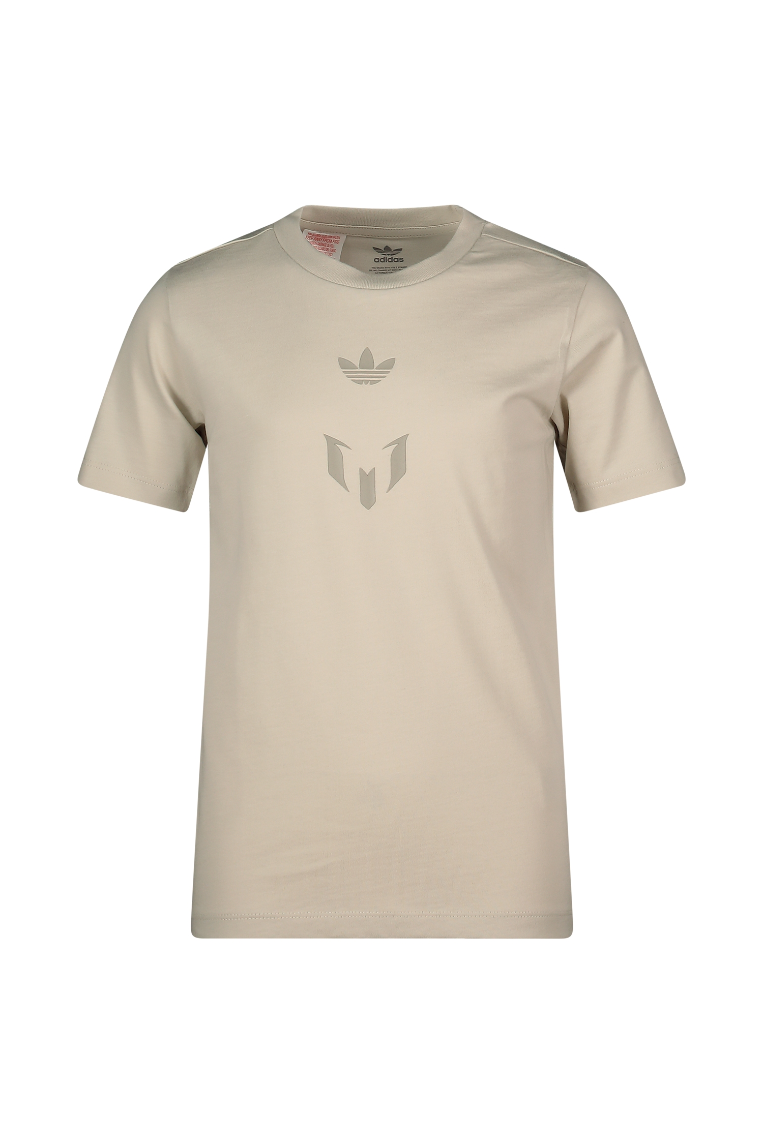 Image of adidas Messi Kinder T-Shirt Beige, , Größe: 128