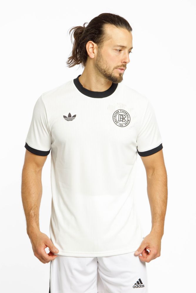 Image of adidas Deutschland 125 Jubiläum Herren Fussballtrikot 2025 Weiss, Herren, Größe: S