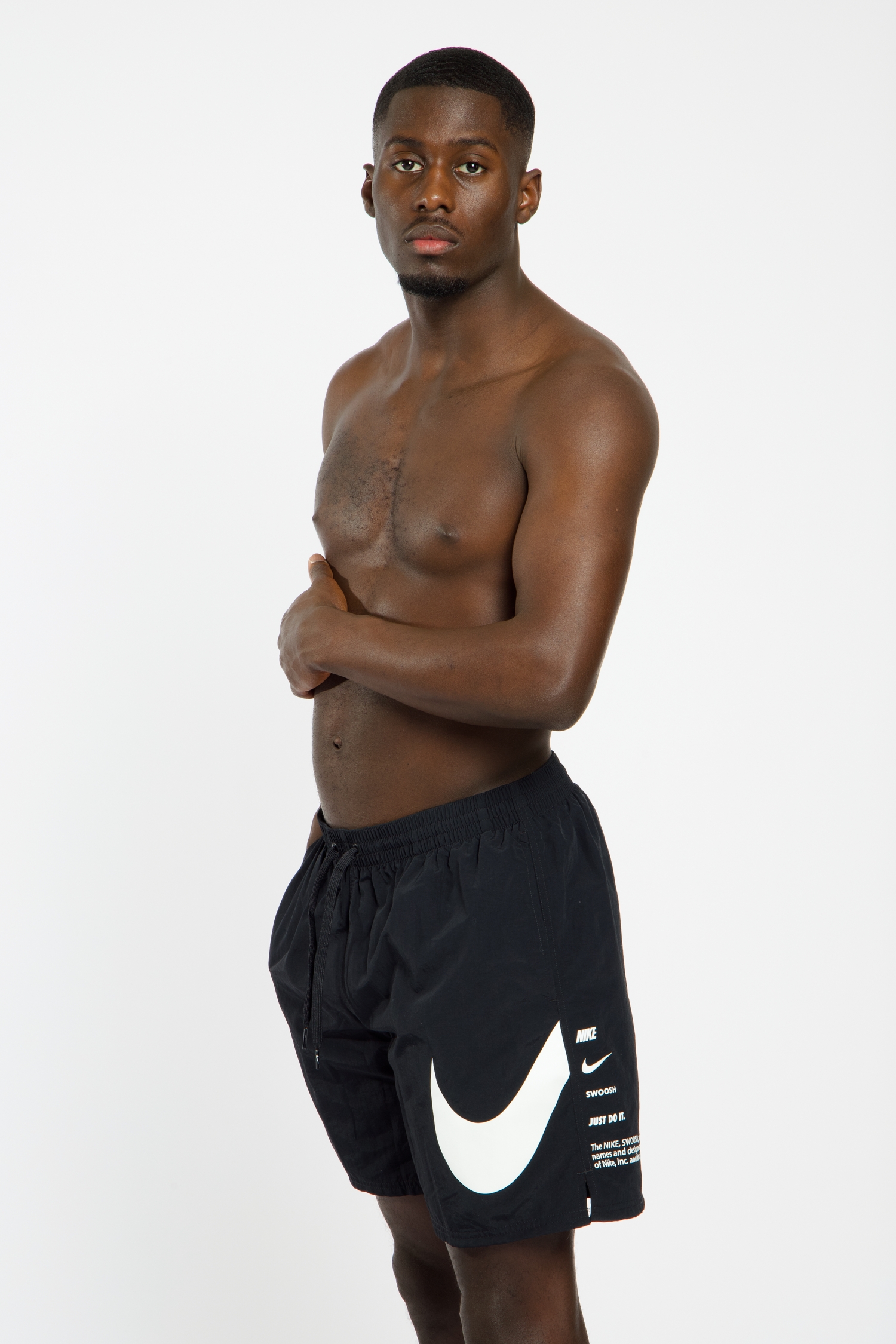 Image of Nike Breaker 7" Herren Badeshort Schwarz, Herren, Größe: M