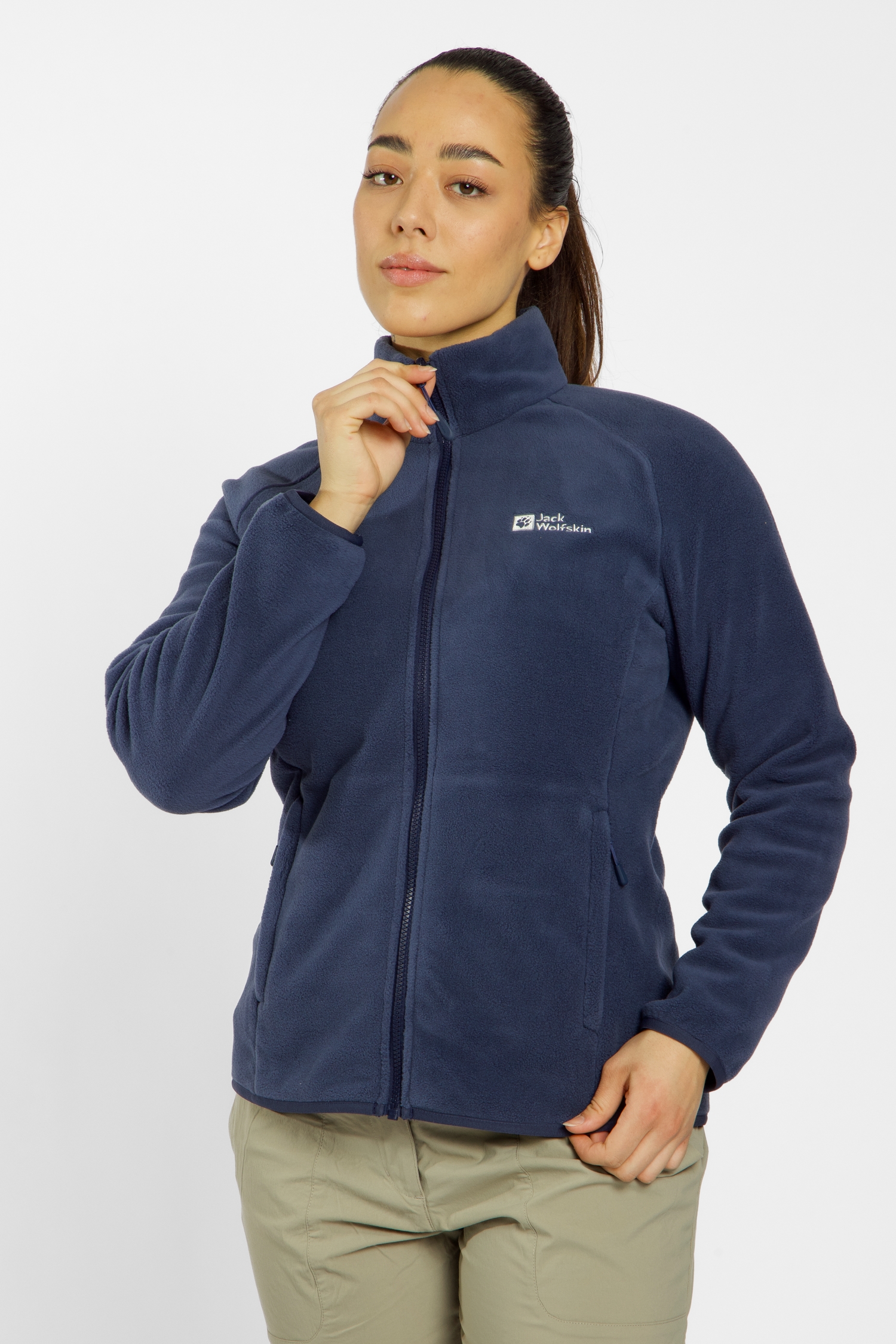 Image of Jack Wolfskin Moonrise Damen Midlayer Blau, Damen, Größe: L