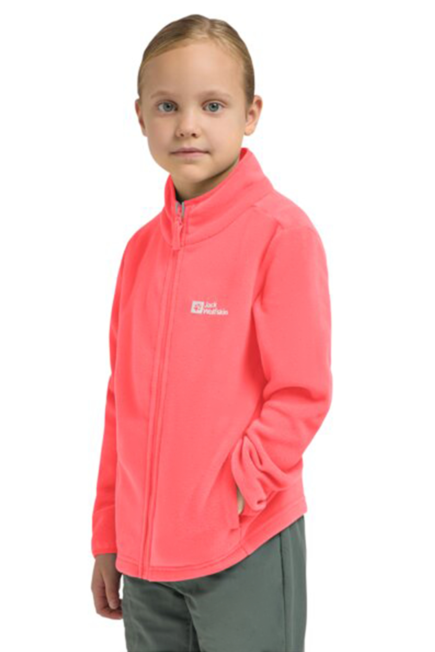 Image of Jack Wolfskin Taunus Kinder Midlayer Pink, , Größe: 140