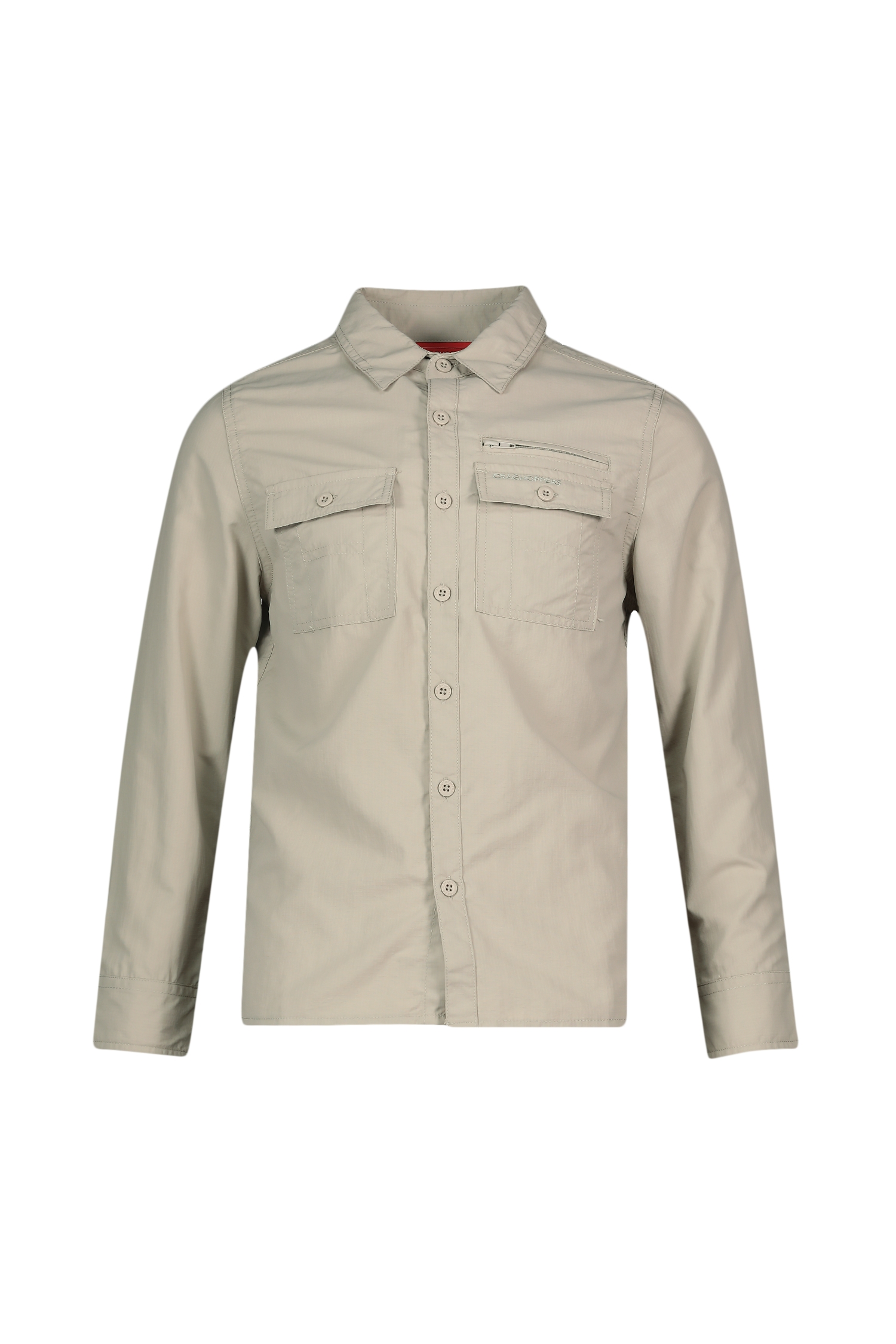 Image of Craghoppers NosiLife Anti-Insect Adventure Kinder Wanderhemd Beige, , Größe: 164