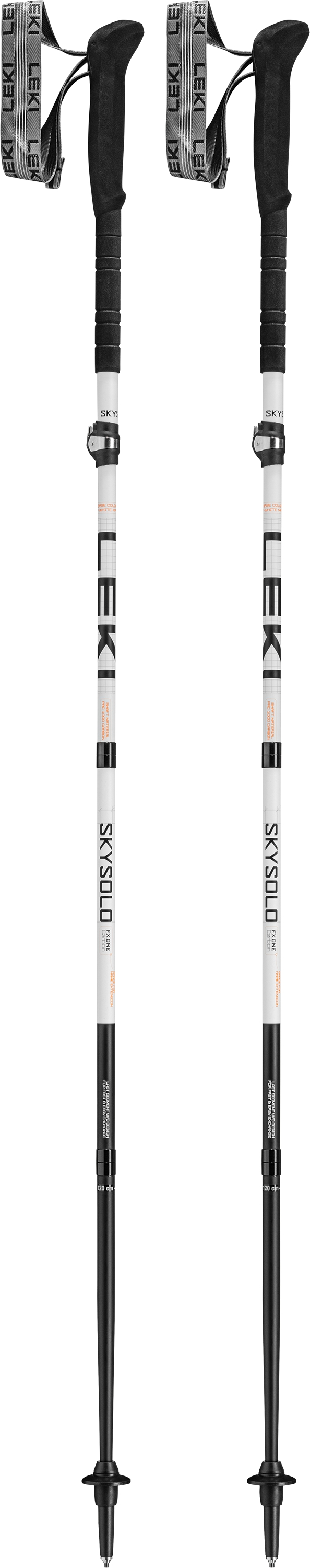 Image of LEKI Skysolo FX.One Carbon Wanderstock Schwarz, Herren, Größe: 115