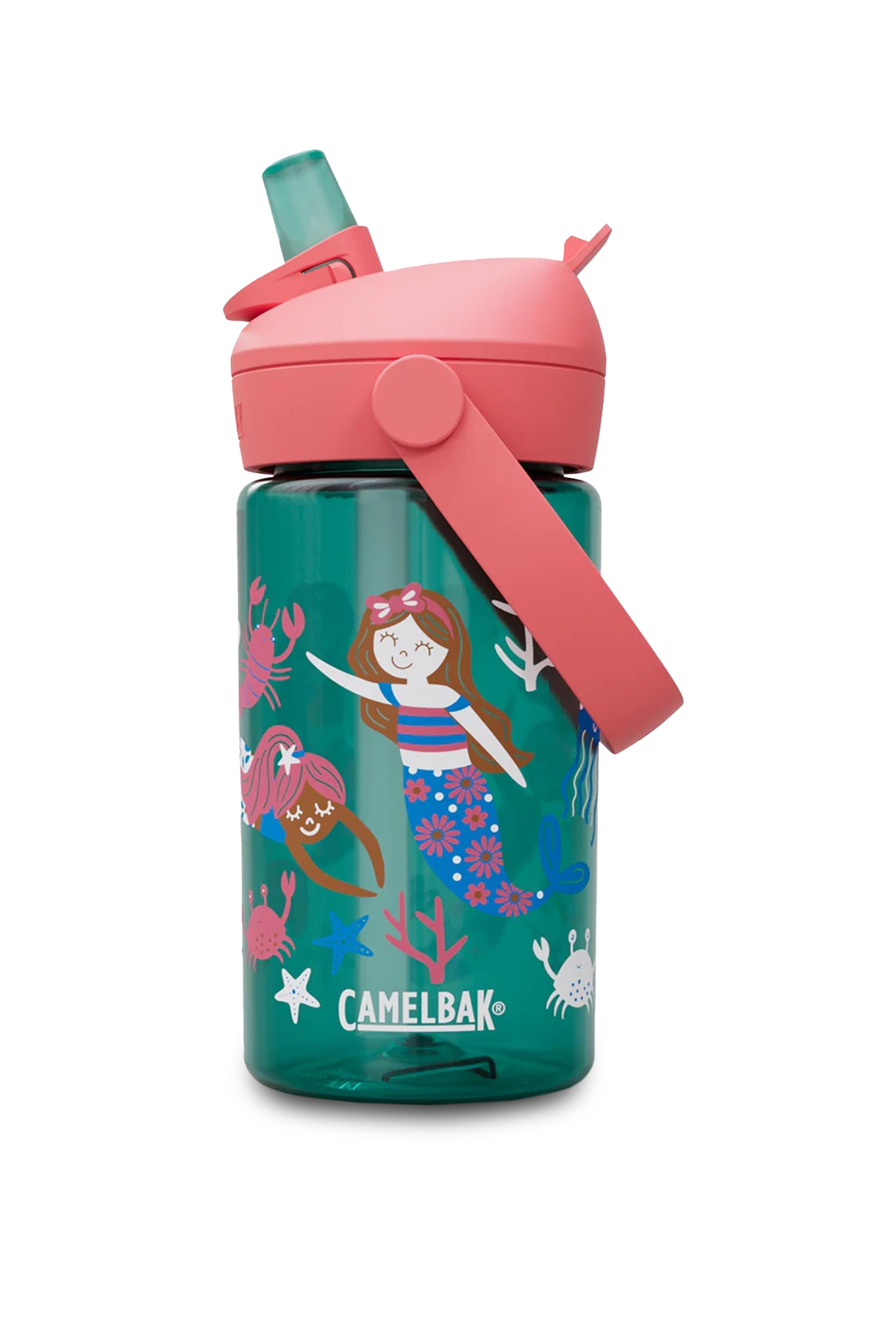 Image of Camelbak Thrive Flip Straw 400 ml Kinder Trinkflasche Pink, , Größe: ONE SIZE