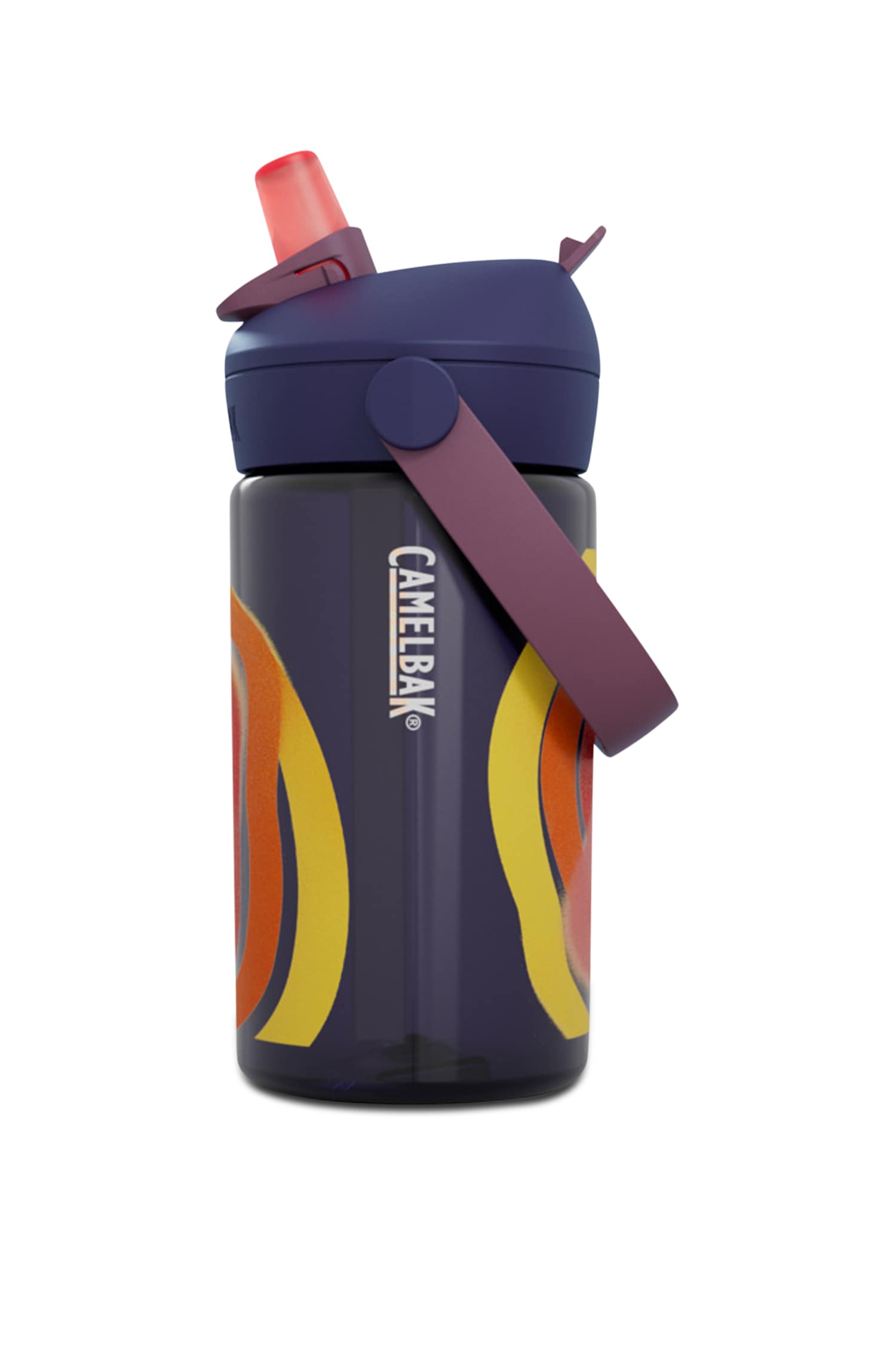 Camelbak Thrive Flip Straw 400 ml Kinder Trinkflasche Lila, , Größe: ONE SIZE