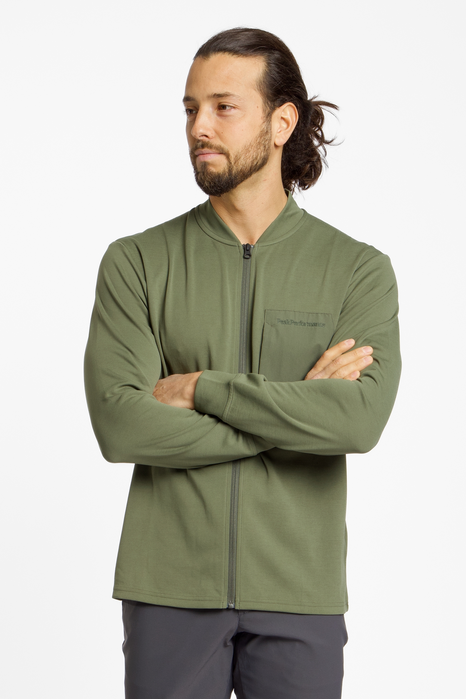 Image of PEAK PERFORMANCE Herren Midlayer Grau, Herren, Größe: L