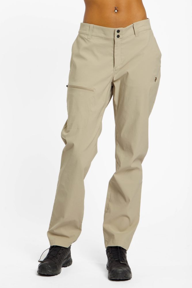 Image of PEAK PERFORMANCE Iconiq Damen Wanderhose Beige, Damen, Größe: L