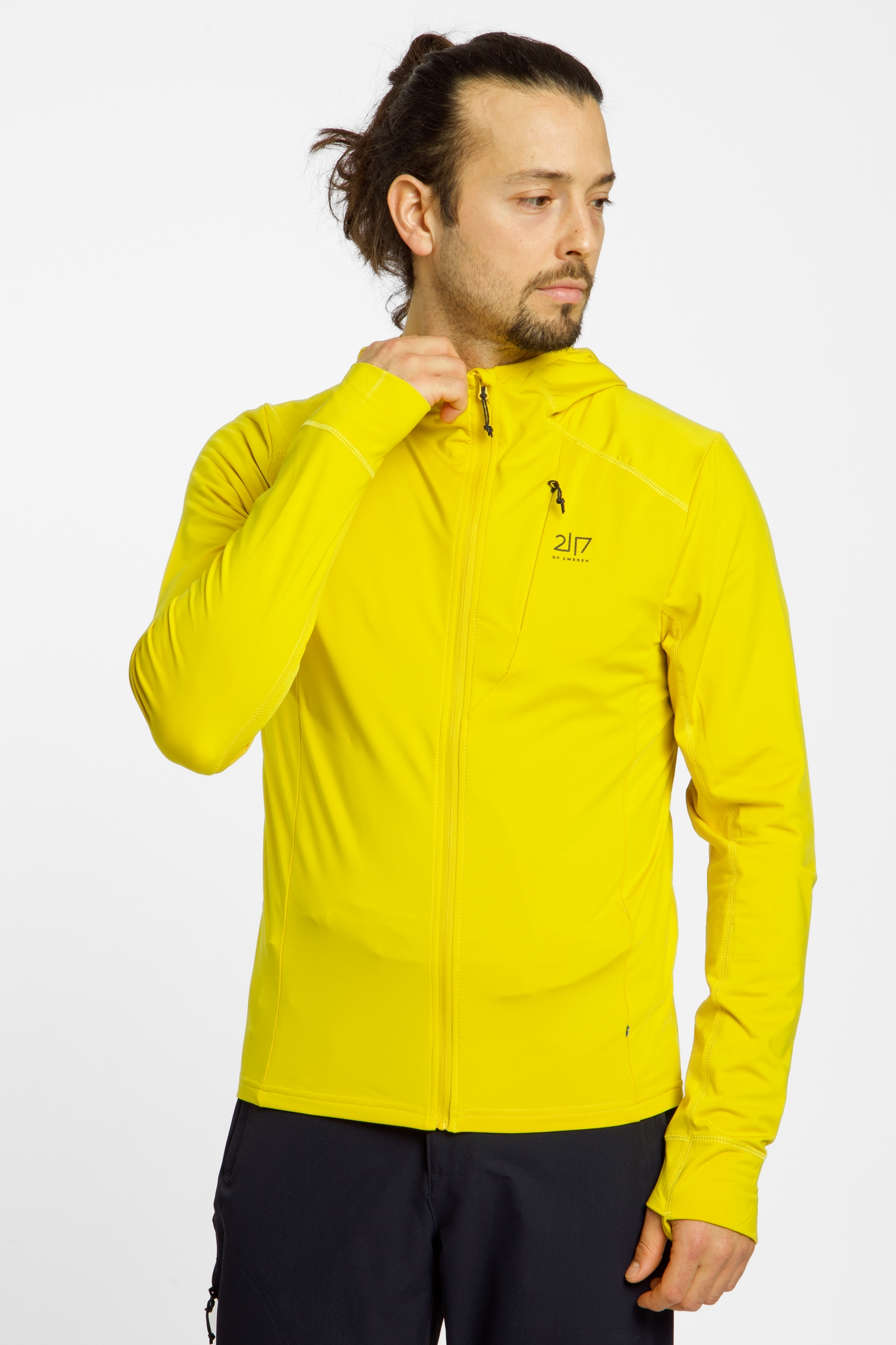 Image of 2117 OF SWEDEN Killinge Herren Midlayer Gelb, Herren, Größe: L