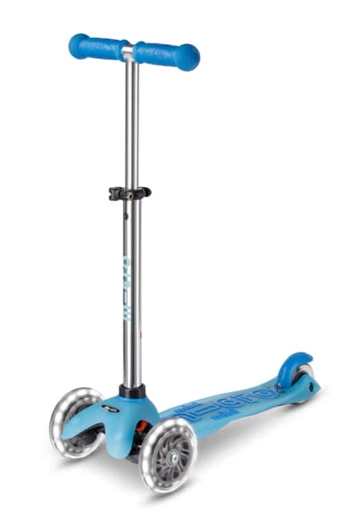 Mini Deluxe Glow Plus LED monopattino bambini