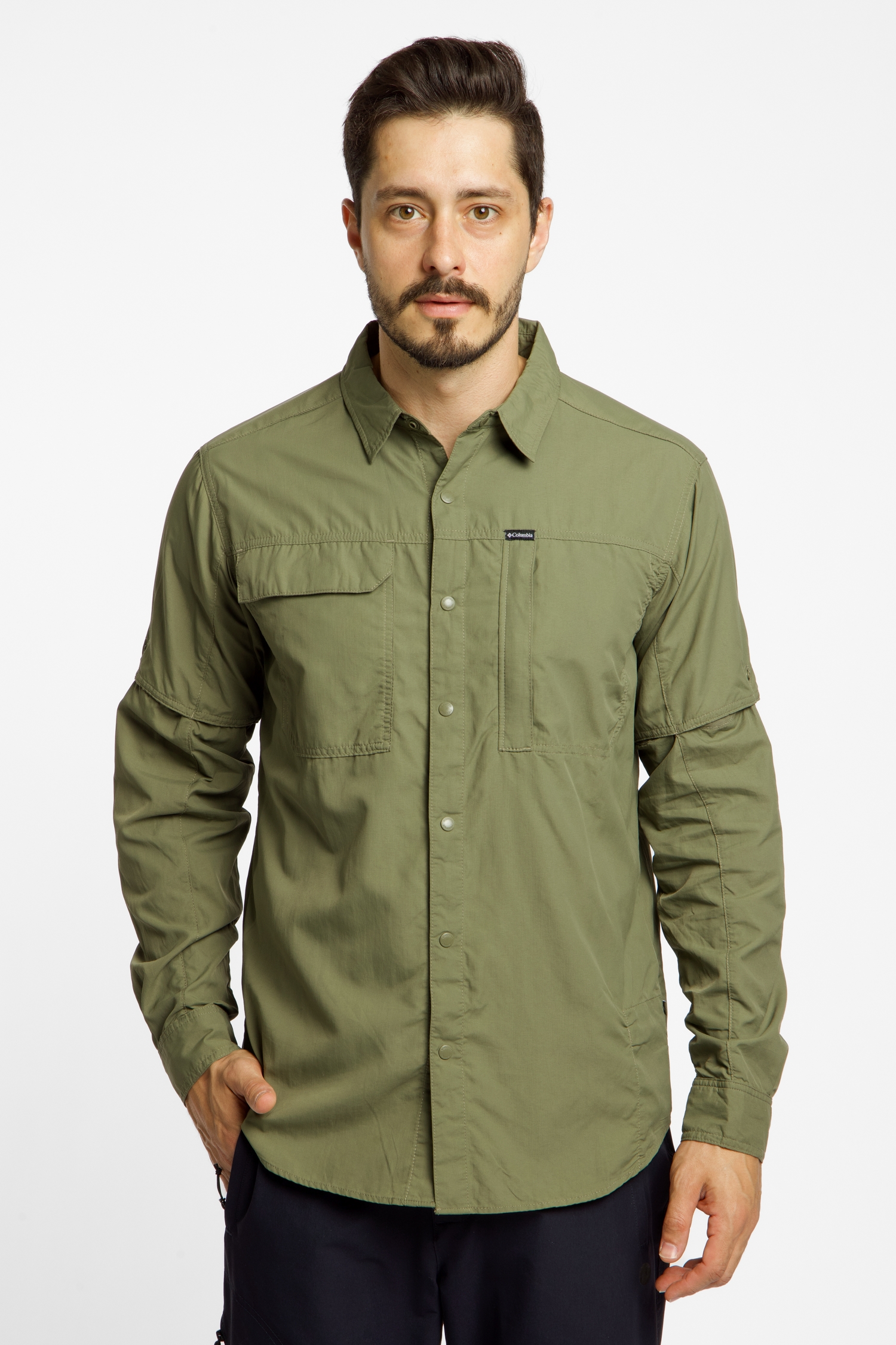 Columbia Skien Valley™ Herren Wanderhemd Grün, Herren, Größe: M
