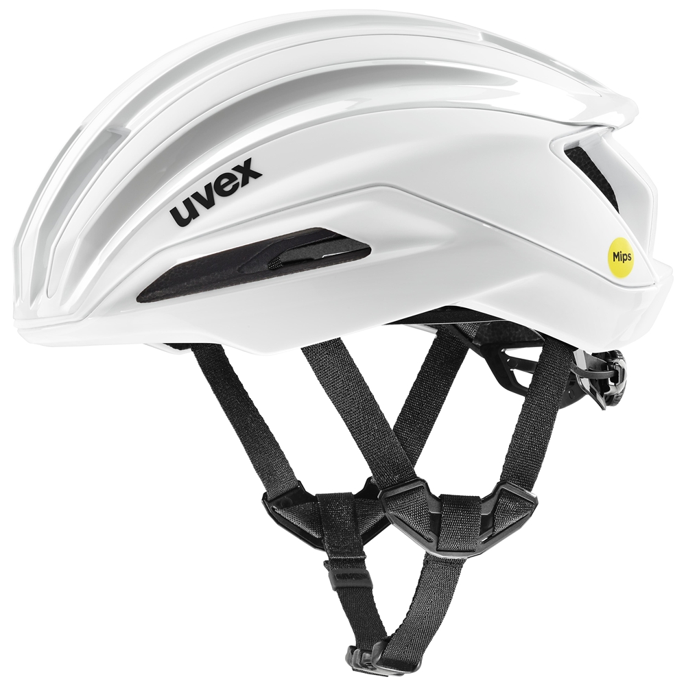 Image of uvex surge aero Mips Velohelm Weiss, Herren, Größe: 59-61